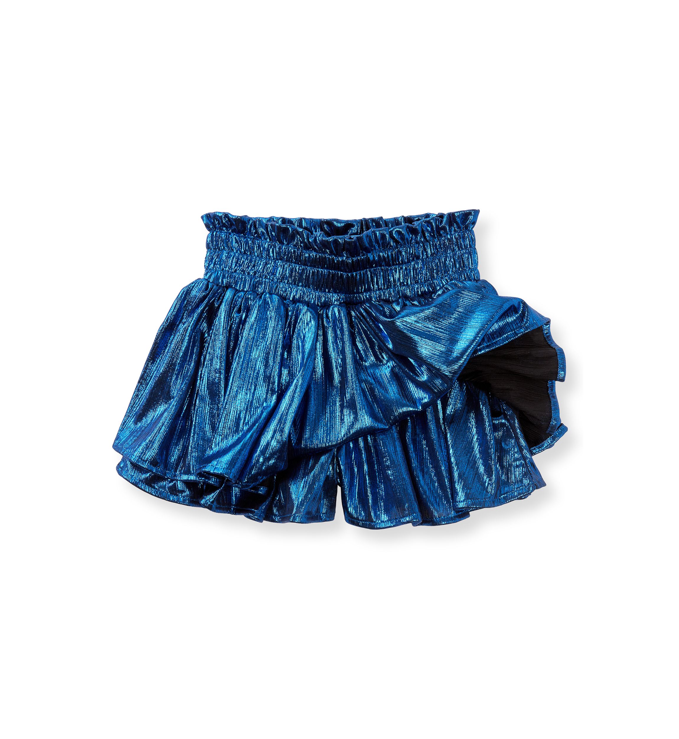 Girls 7-16 Shine Plissé Skort