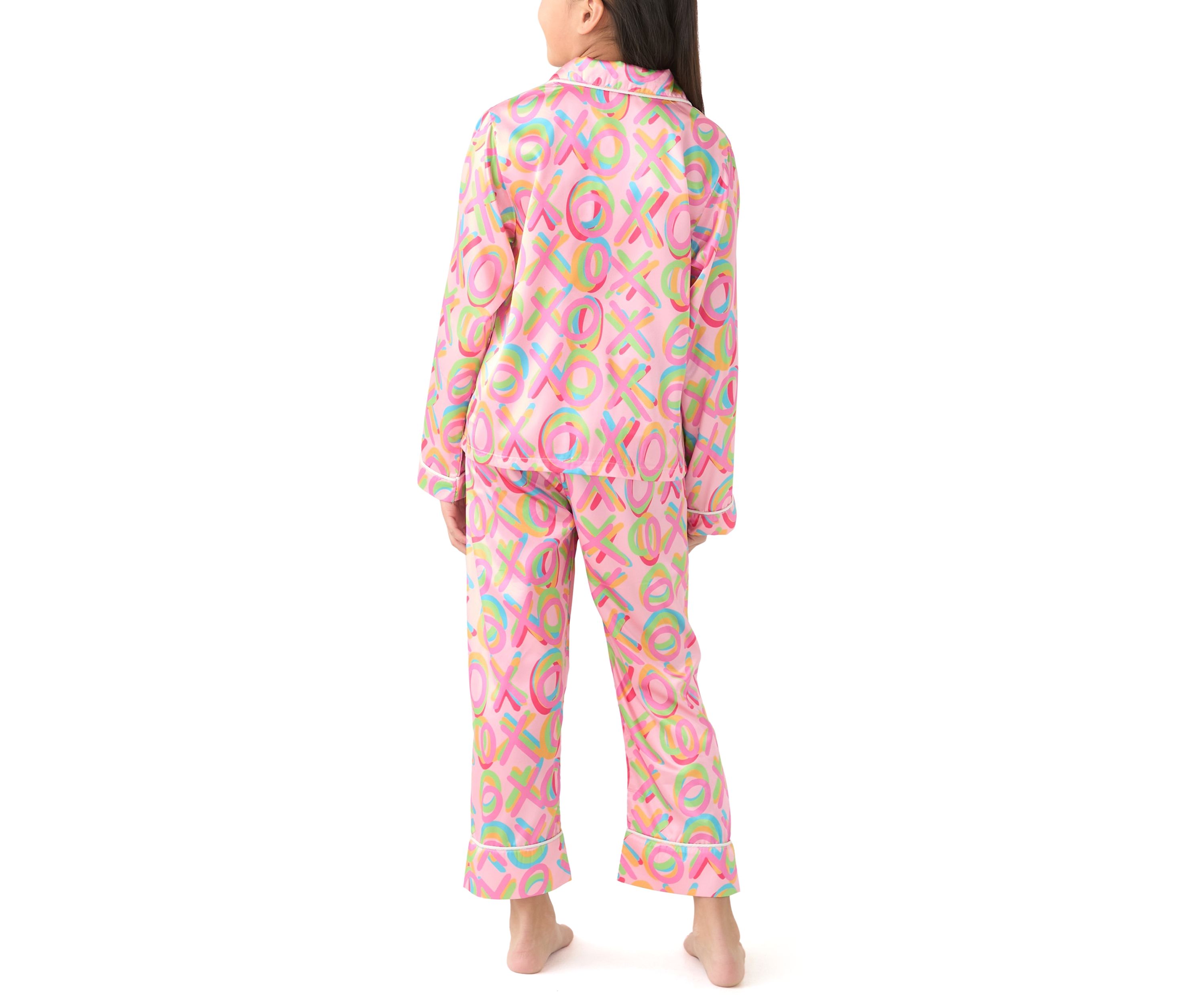 Girls 7-16 XO 2 Piece Pajama Set 