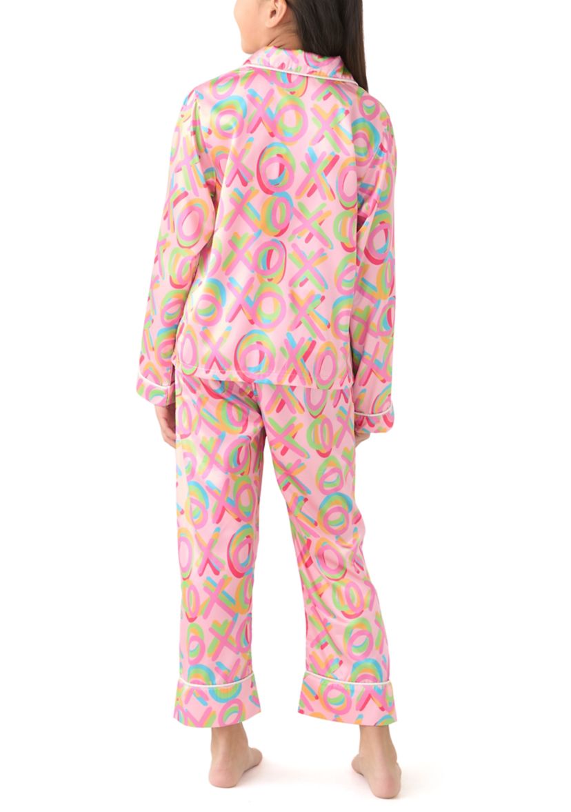 Girls 7-16 XO 2 Piece Pajama Set 
