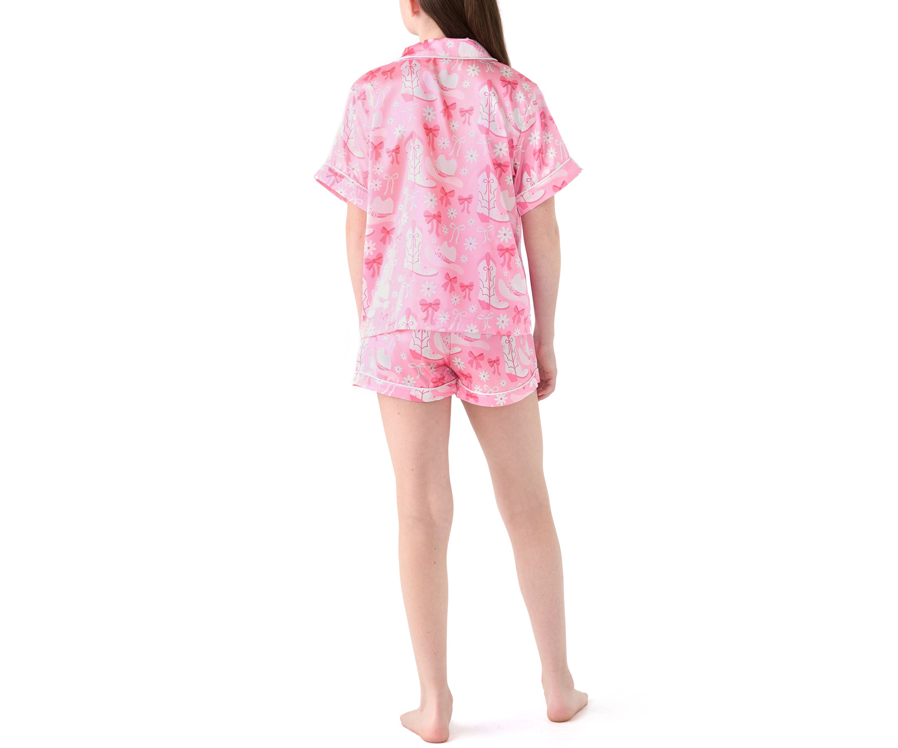 Girls 7-16 Cowgirl Printed Loungewear Set 