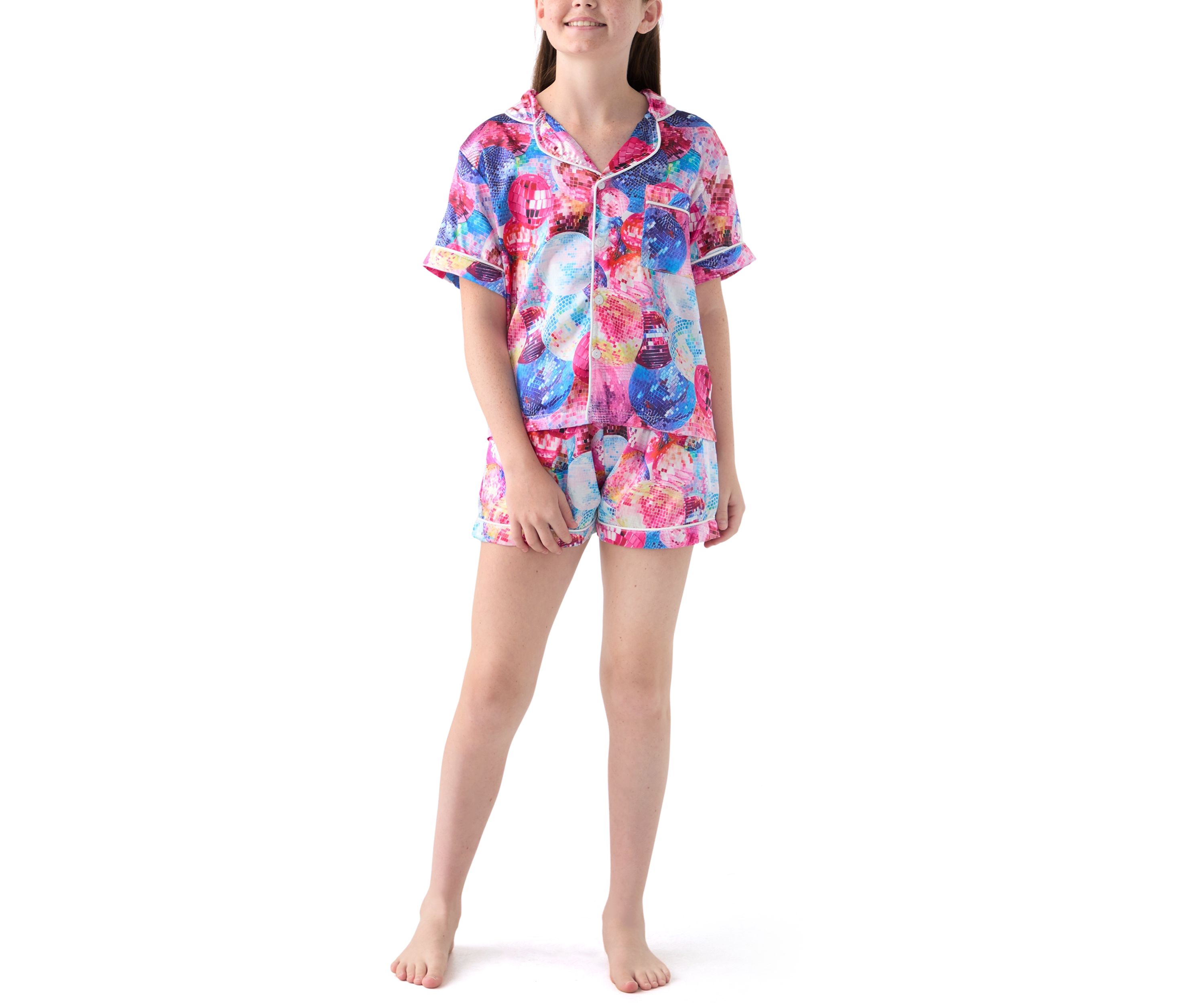 Girls 7-16 Printed Loungewear Set 