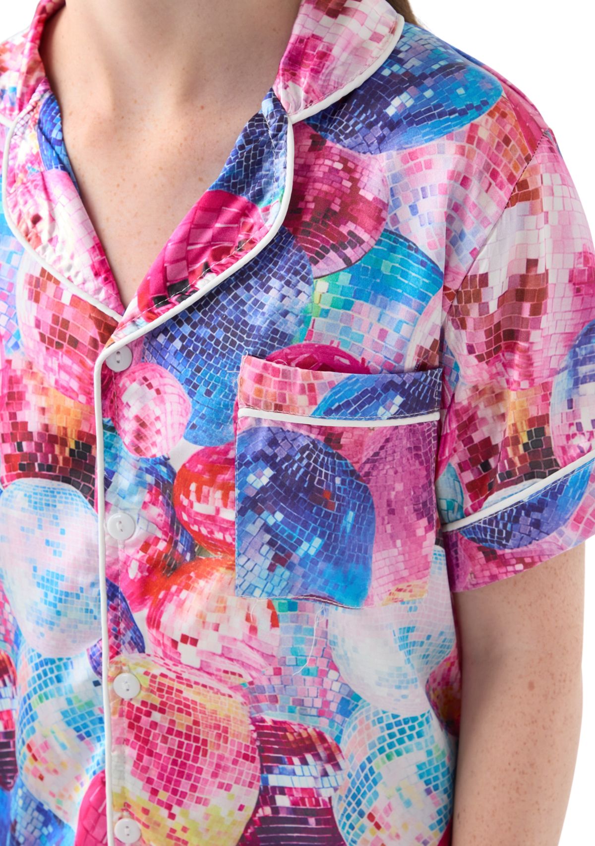 Girls 7-16 Printed Loungewear Set 