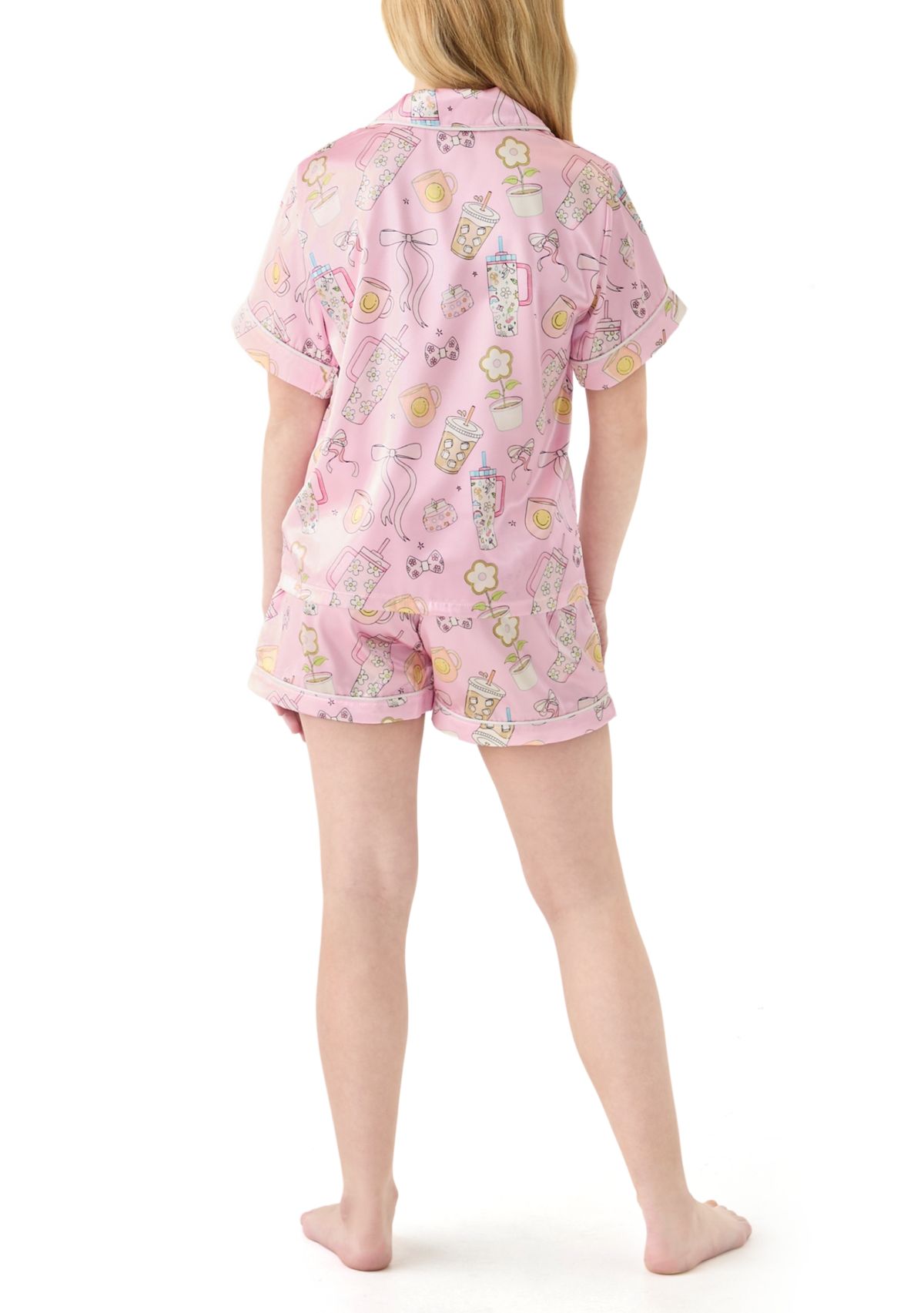 Girls 7-16 Spare Things 2 Piece Shorts Loungewear Set