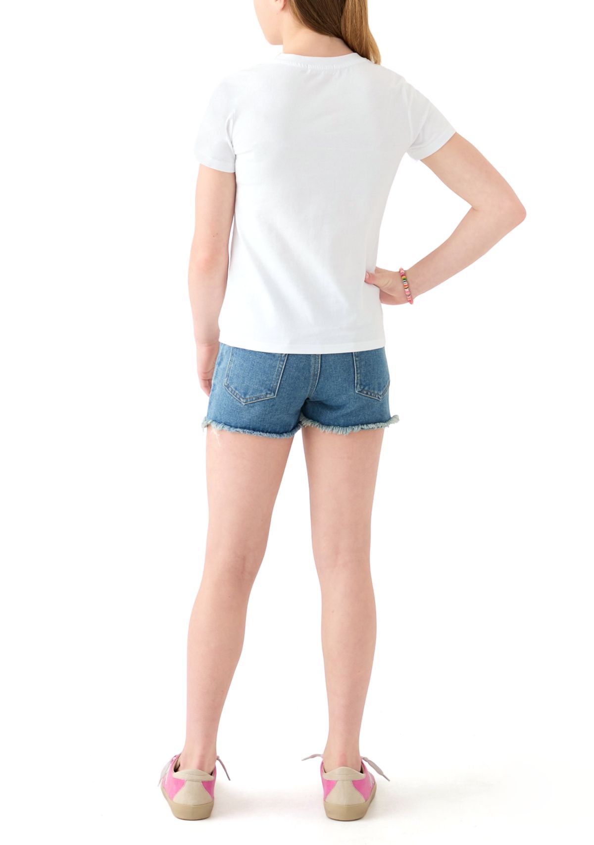 Girls 7-16 Ice Cold Drink Graphic T-Shirt and Shorts Set