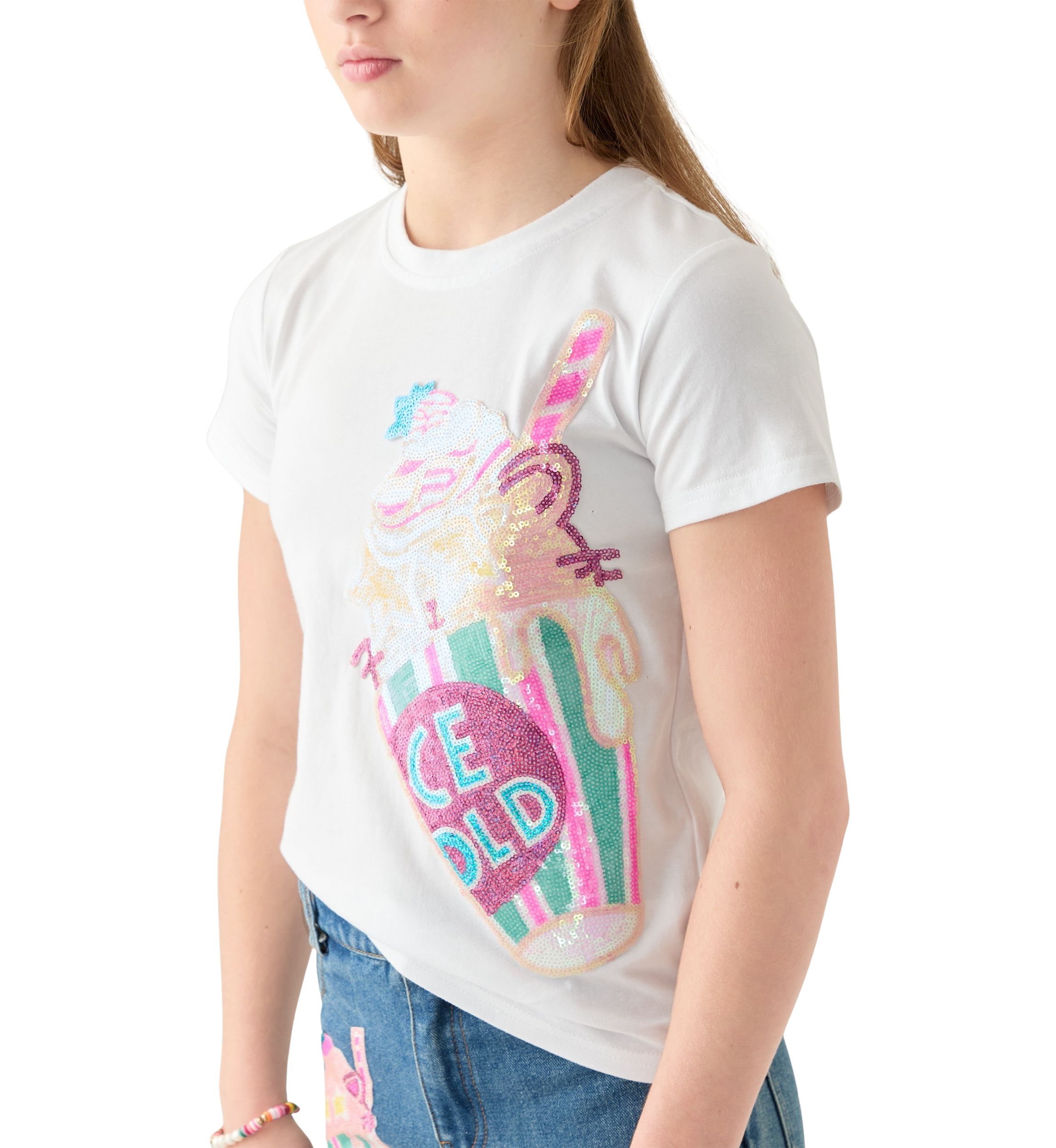 Girls 7-16 Ice Cold Drink Graphic T-Shirt and Shorts Set