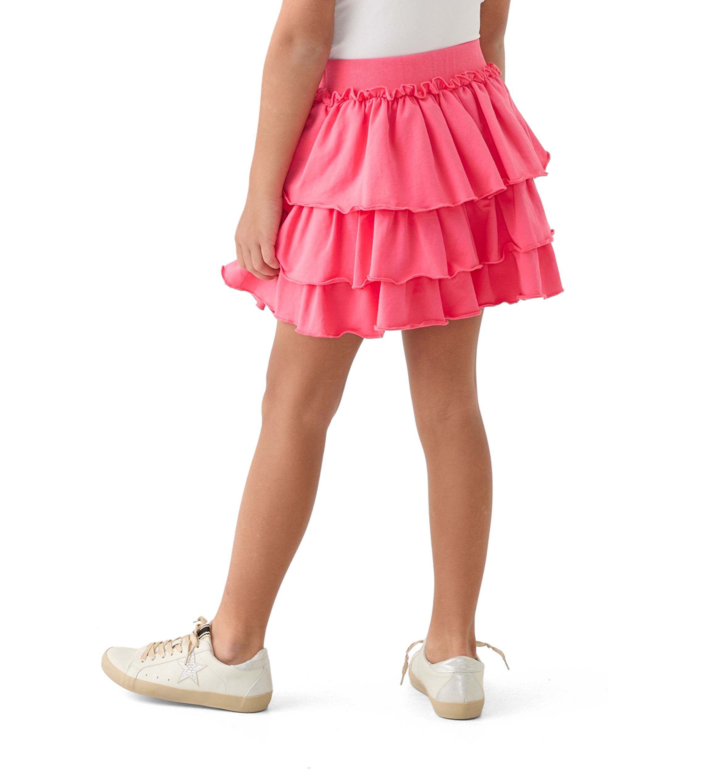 Girls 7-16 Ruffle Tiered Layer Skirt
