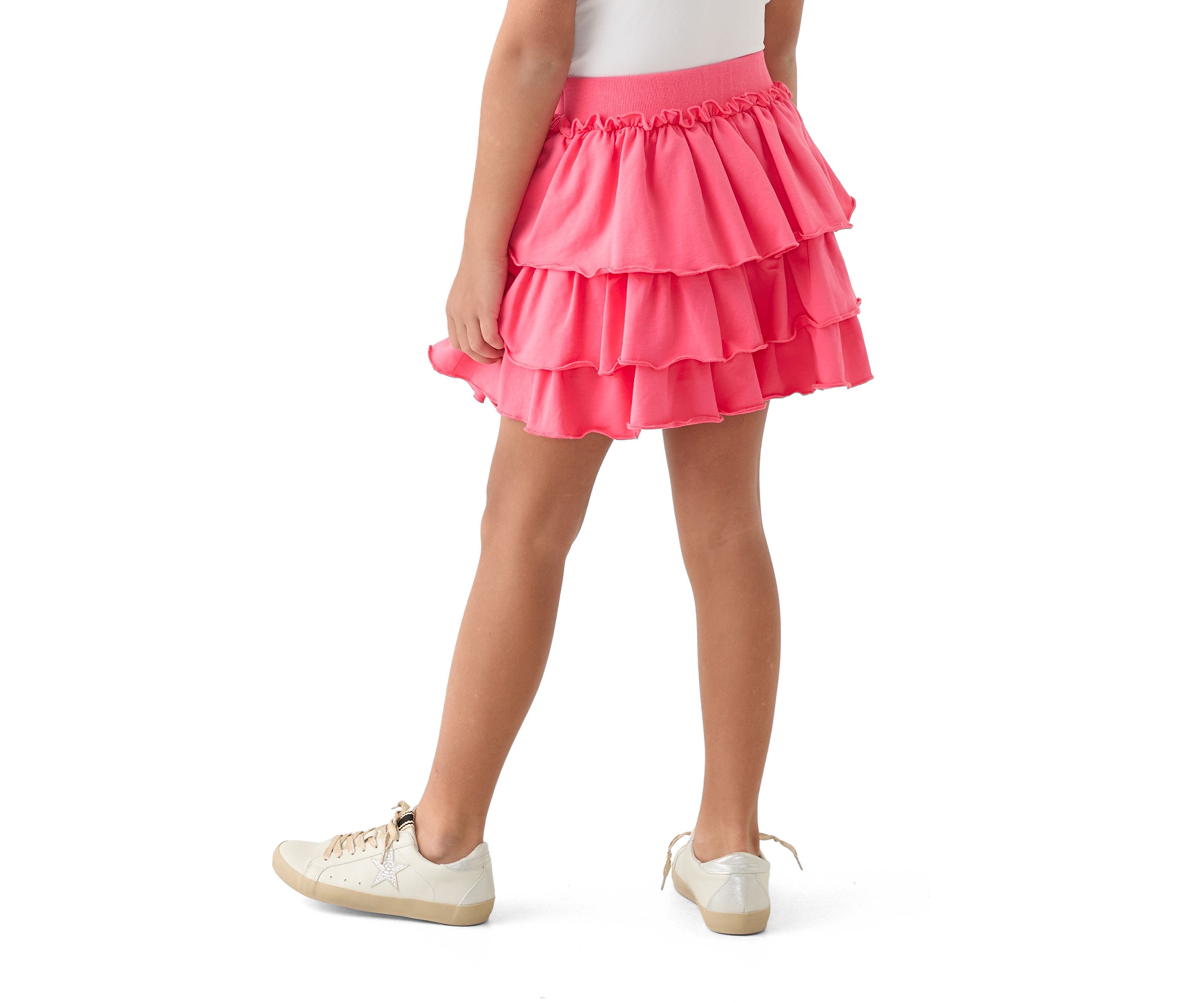 Girls 7-16 Ruffle Tiered Layer Skirt