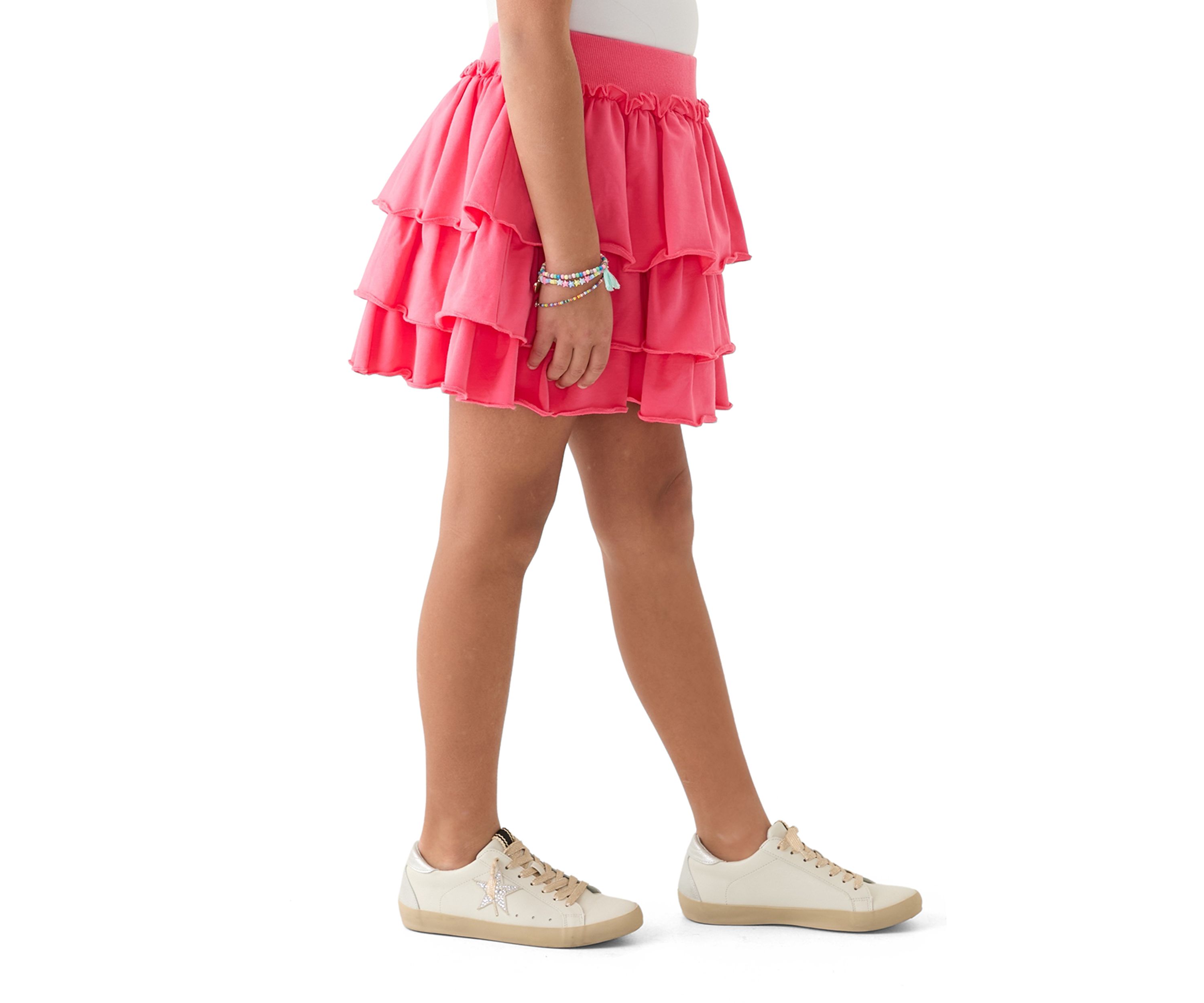 Girls 7-16 Ruffle Tiered Layer Skirt