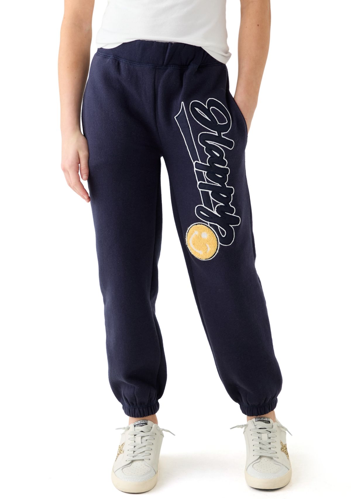 Girls 7-16 Happy Joggers