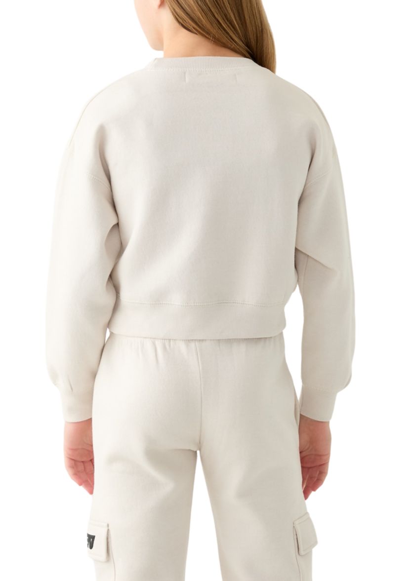 Girls 7-16 Colorado Ski Club Crew Neck Pullover
