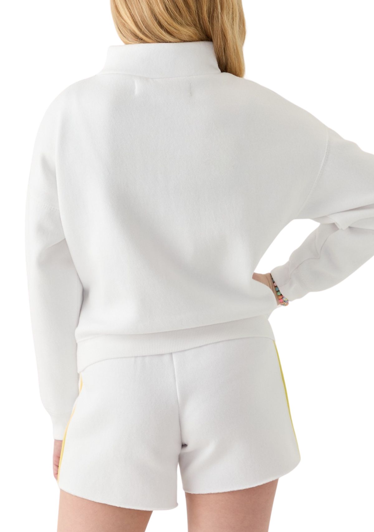 Girls 7-16 Destination 1/4 Zip Pullover Sweatshirt