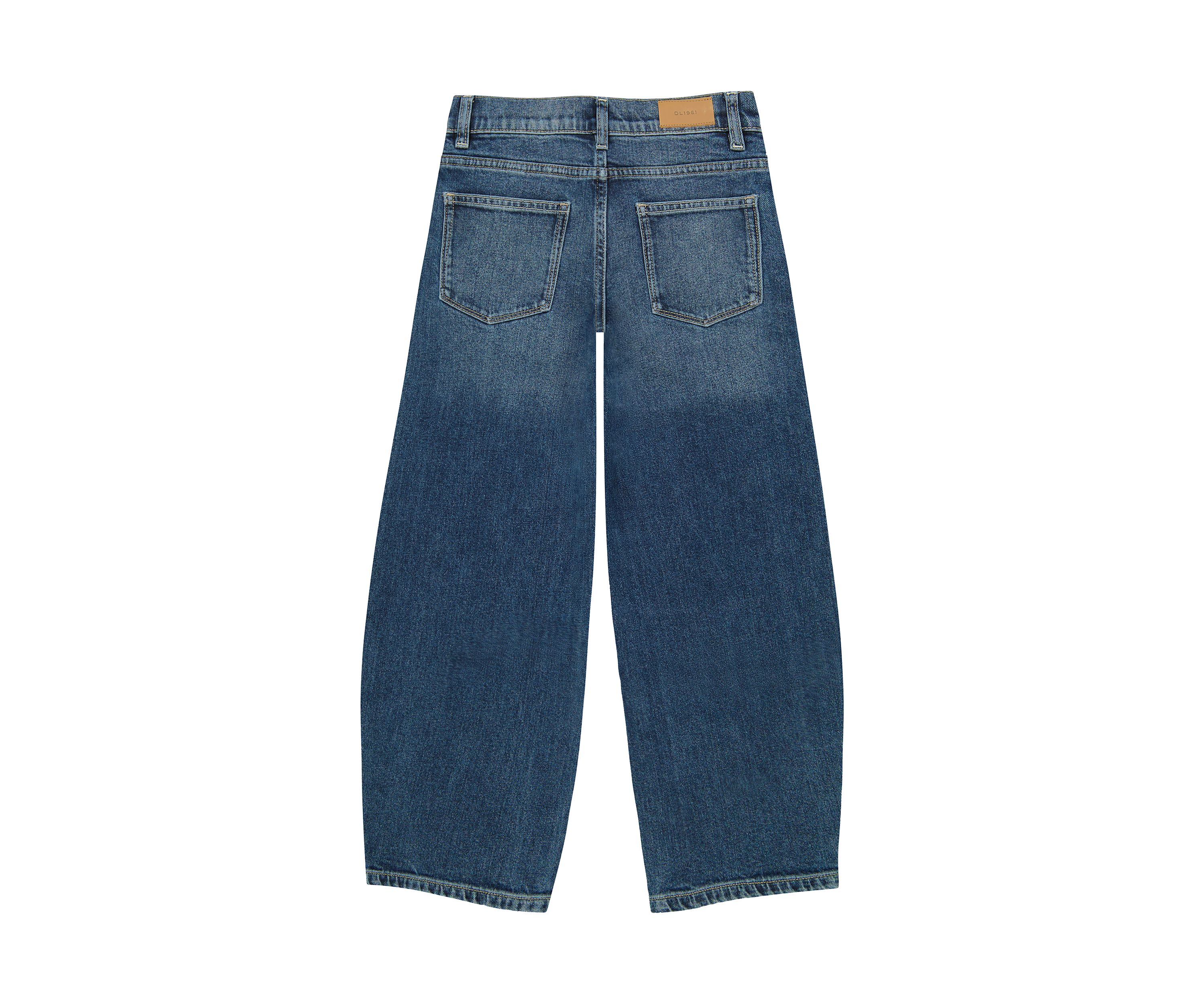 Girls 7-16 Lilia Barrel Jeans