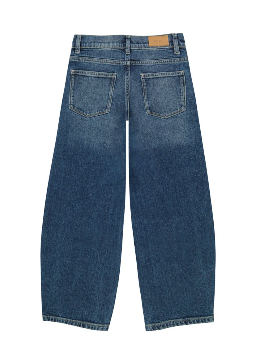 Girls 7-16 Lilia Barrel Jeans