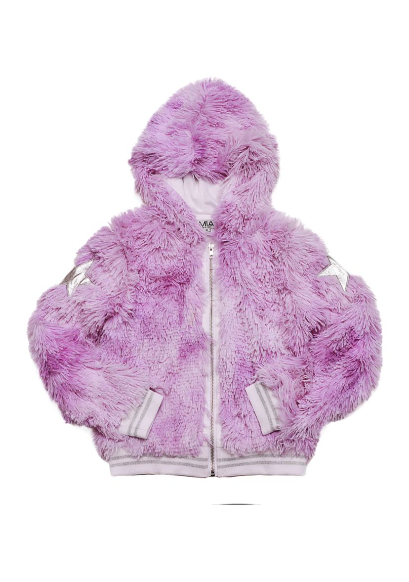 Girls 7-16 Shaggy Jacket