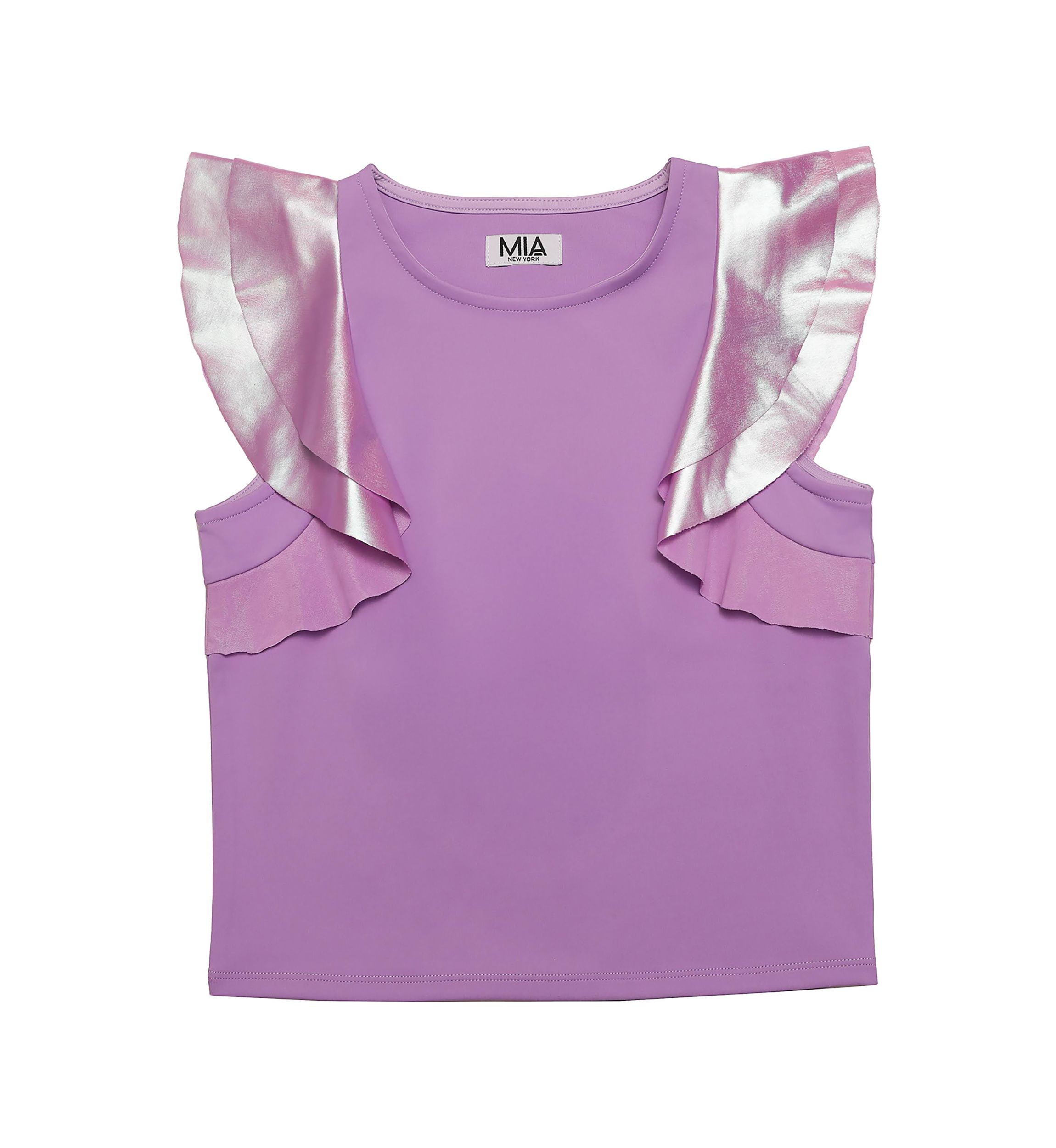 Girls 7-16 Flutter Sleeve Top