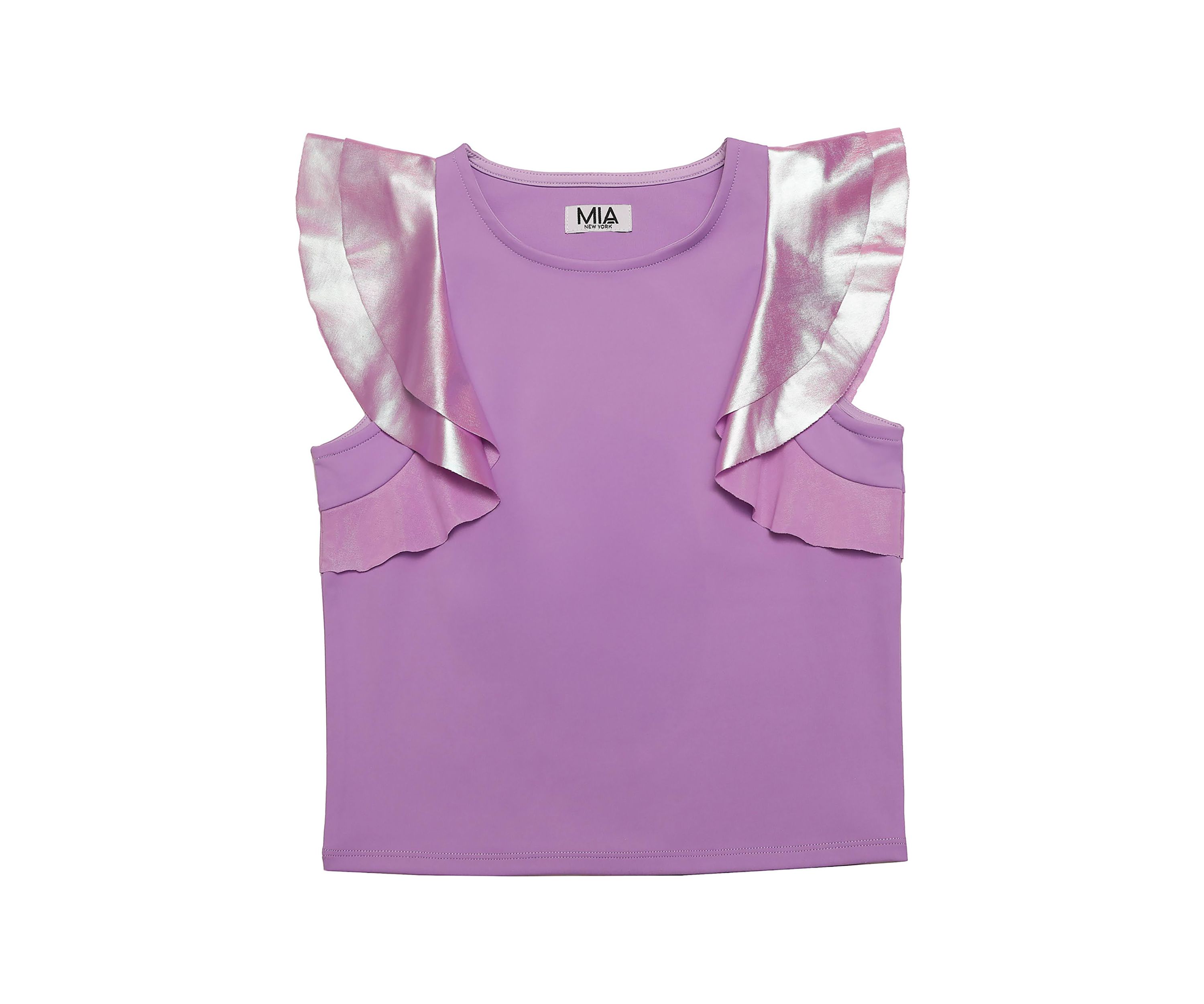 Girls 7-16 Flutter Sleeve Top