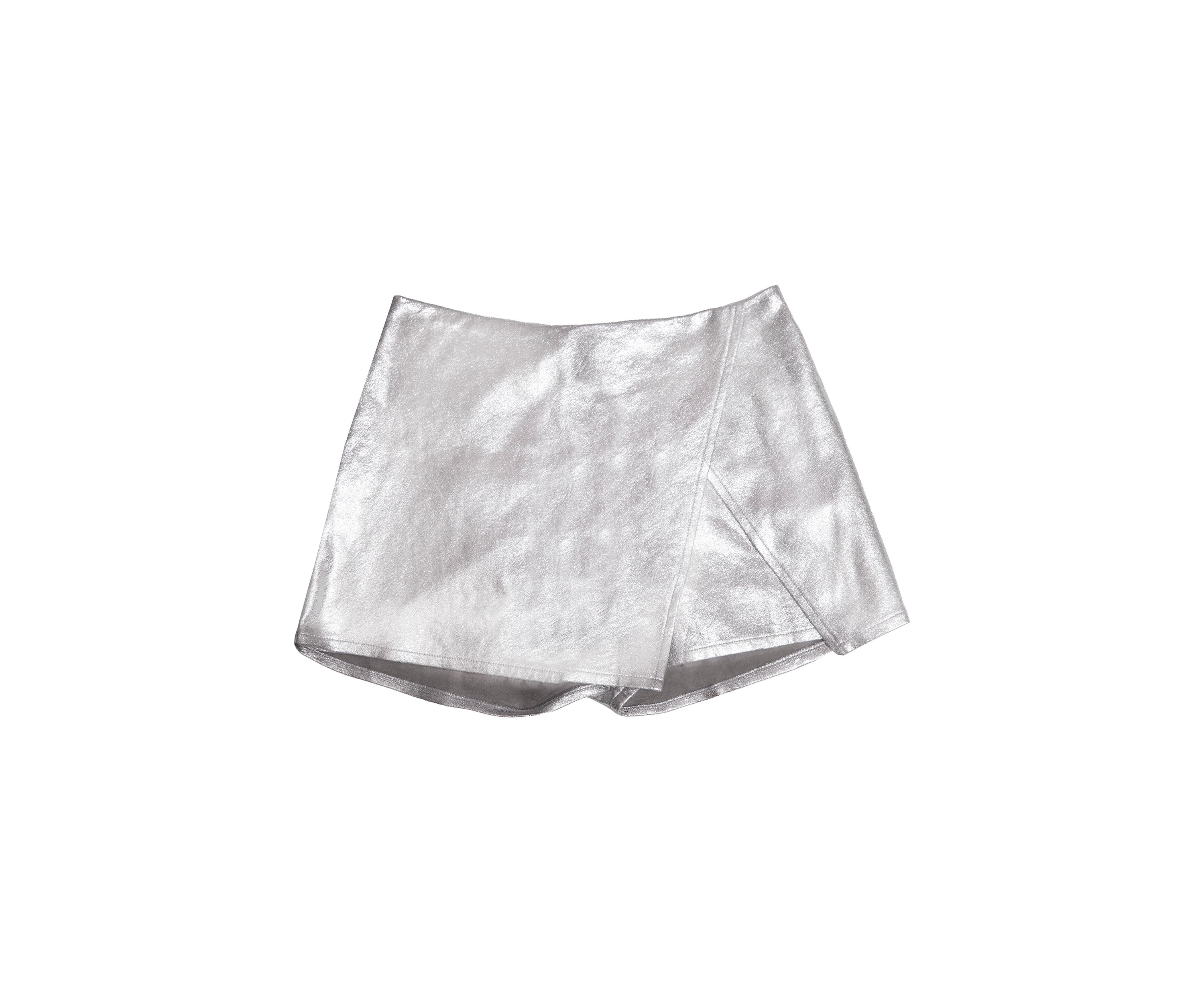 Girls 7-16 Silver Skort 