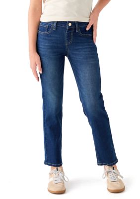Crown & Ivy Girls 7-16 Straight Leg Jeans