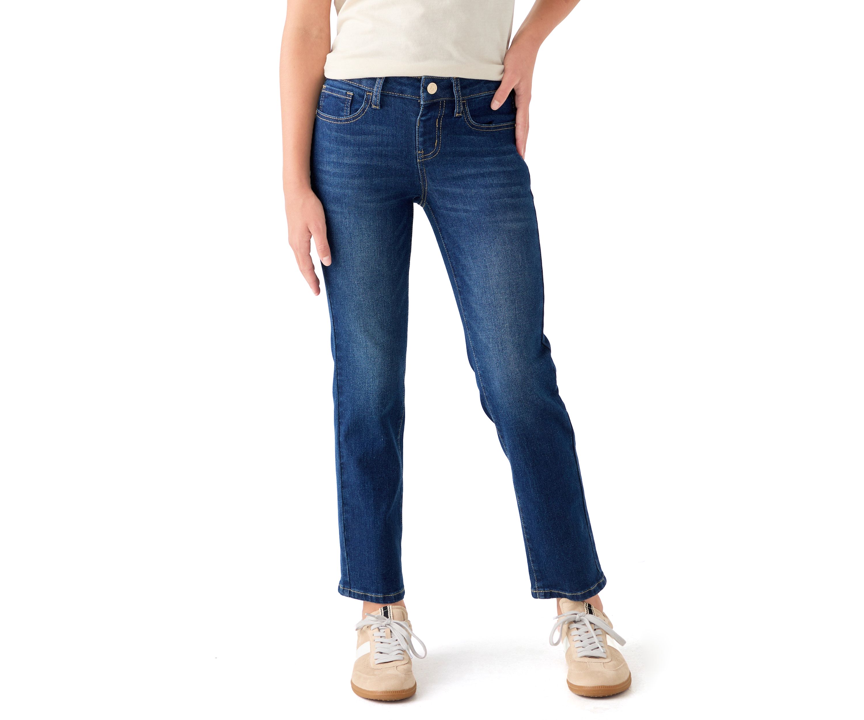 Girls 7-16 Straight Leg Jeans