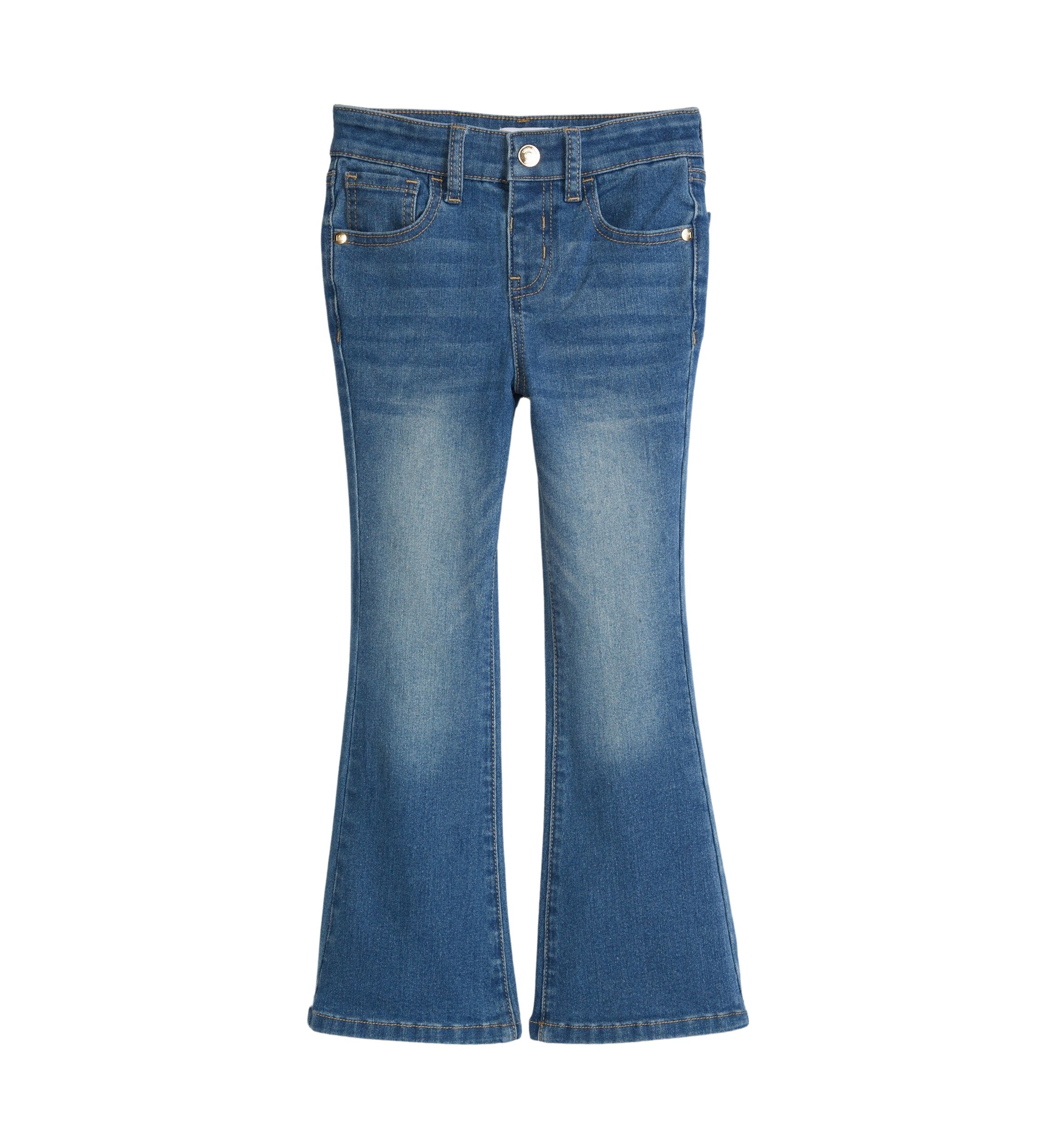 Girls 4-6x Flare Stretch Denim Jeans