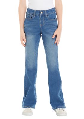 Girls 7-16 Flare Stretch Denim Jeans