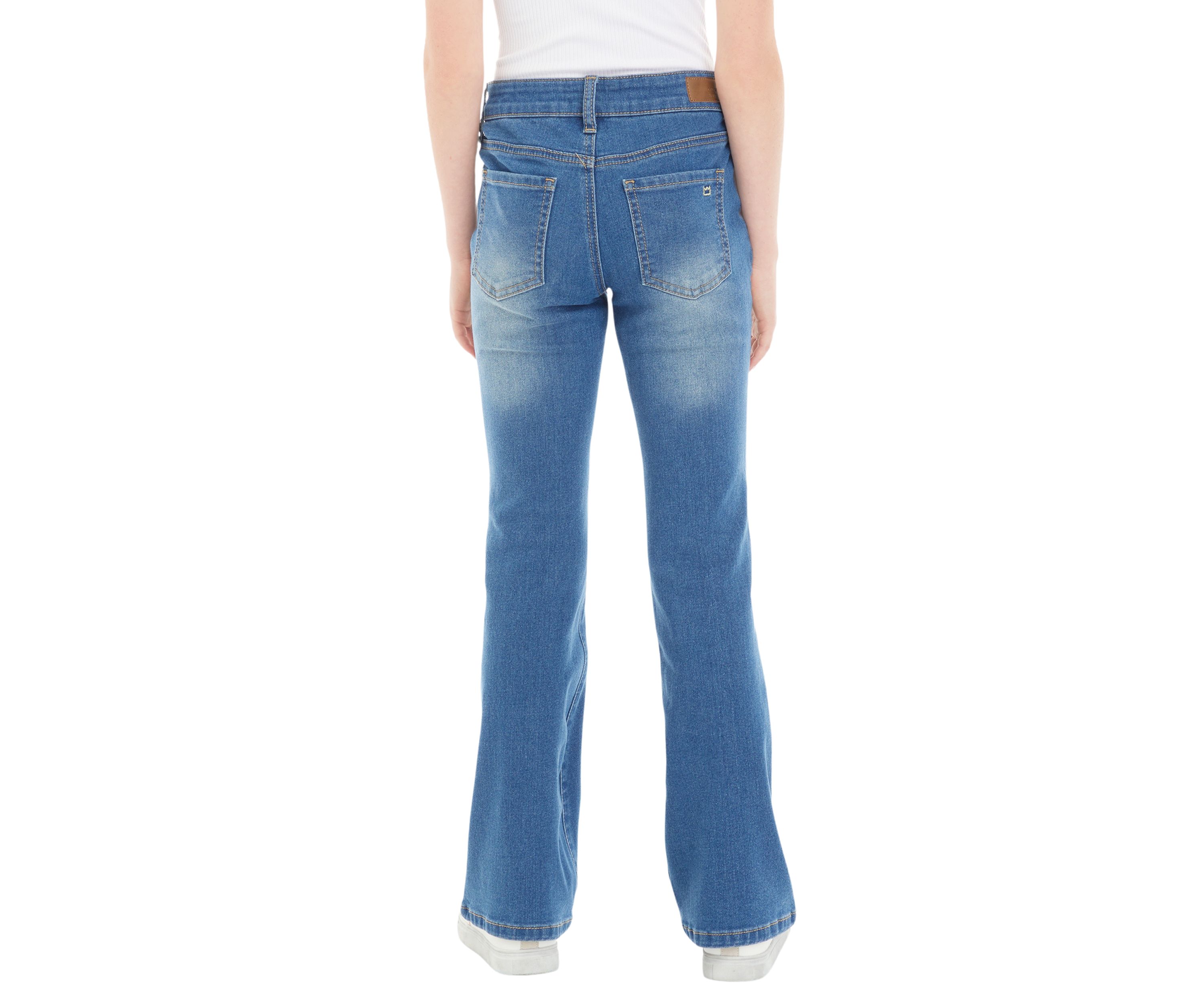 Girls 7-16 Flare Stretch Denim Jeans