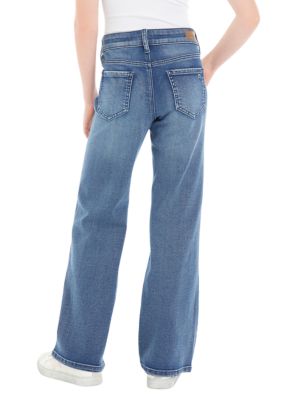 Girls 7-16 Wide Leg Denim Jeans