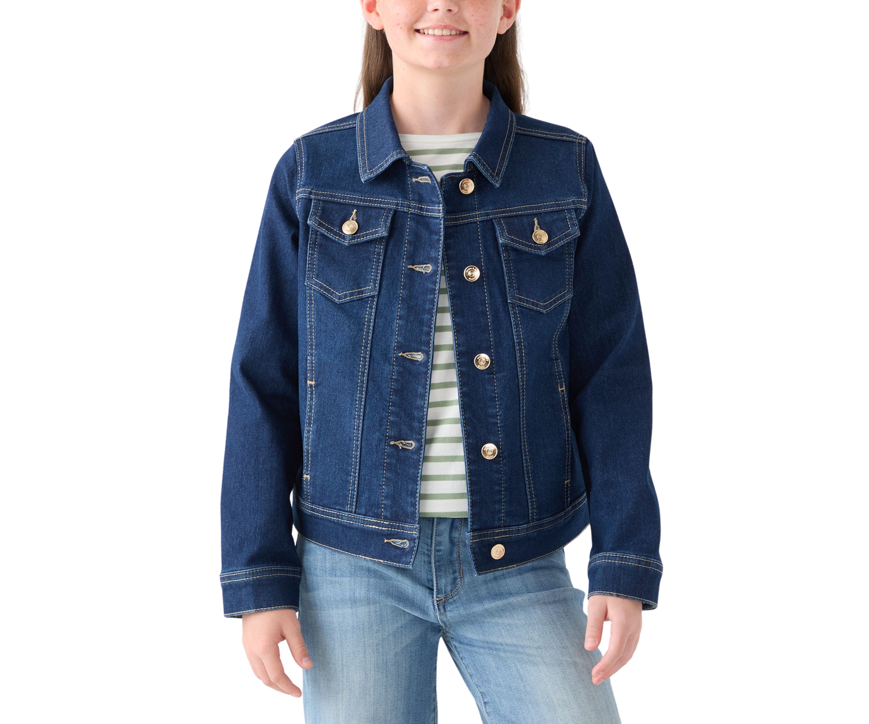 Girls 7-16 Denim Jacket
