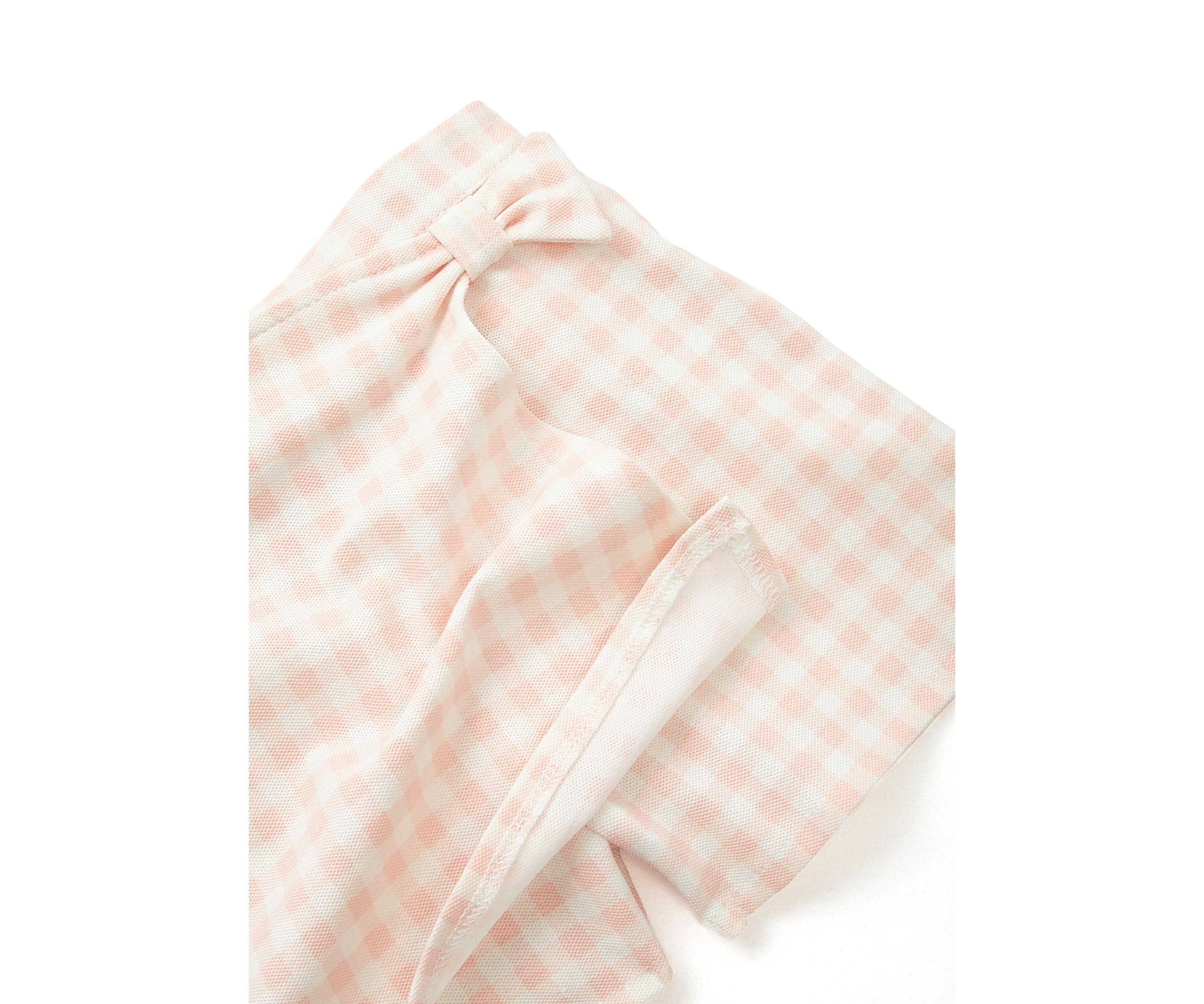 Girls 4-6x Gingham Wrap Skort Set