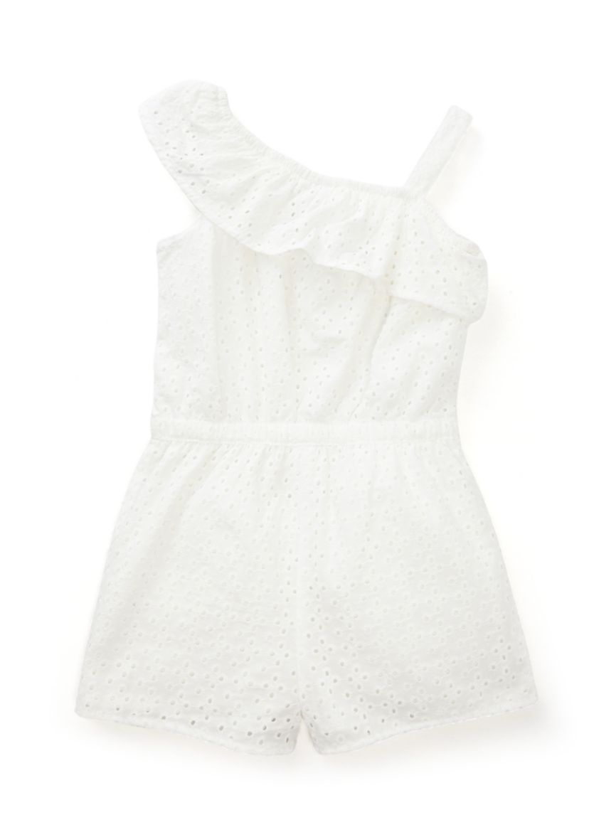 Girls 4-6x Romper and Headband Set