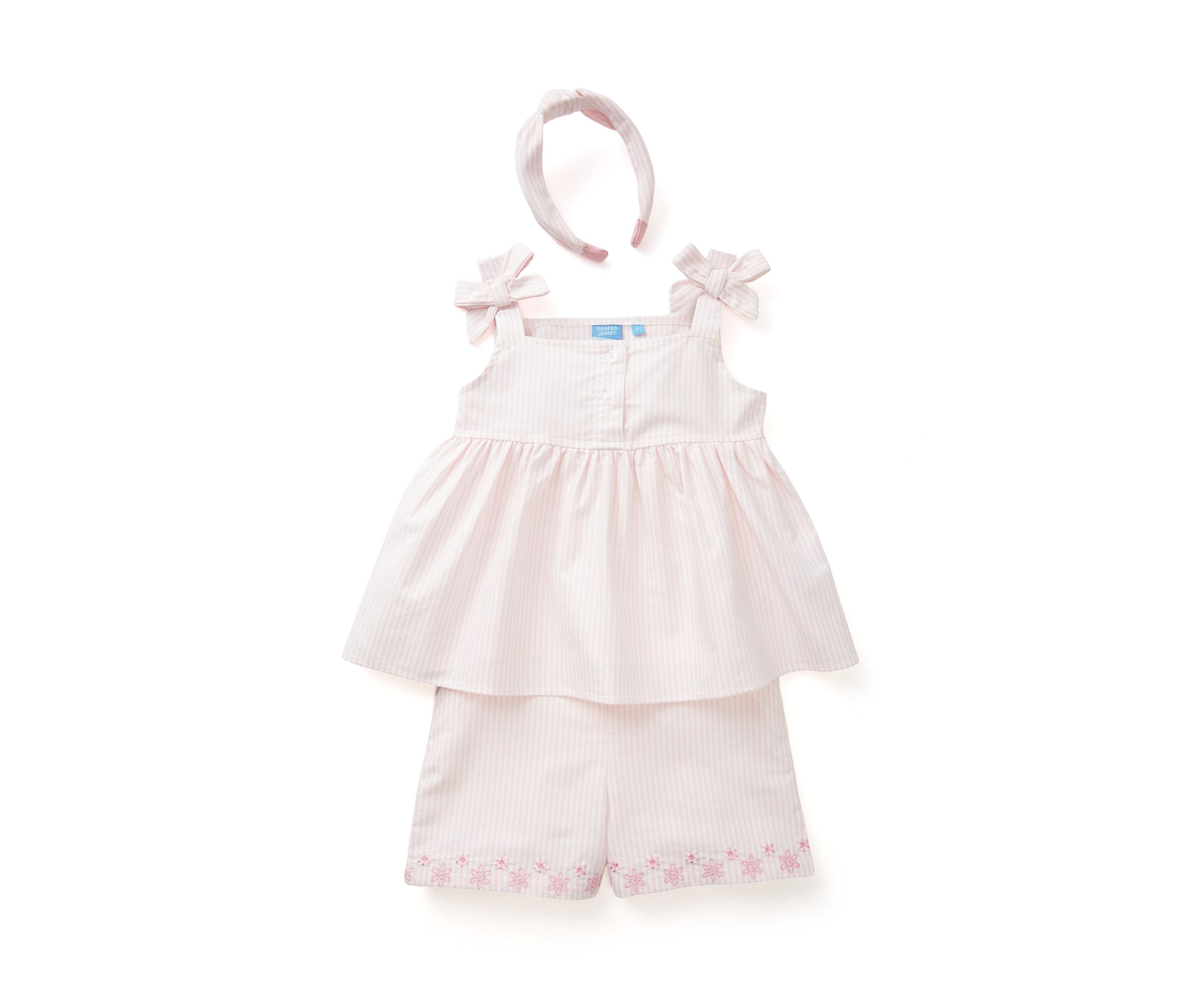 Girls 4-6x 3 Piece Striped Set