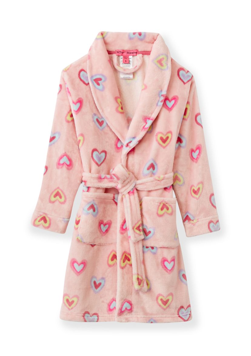 Girls 4-6x Bow Robe