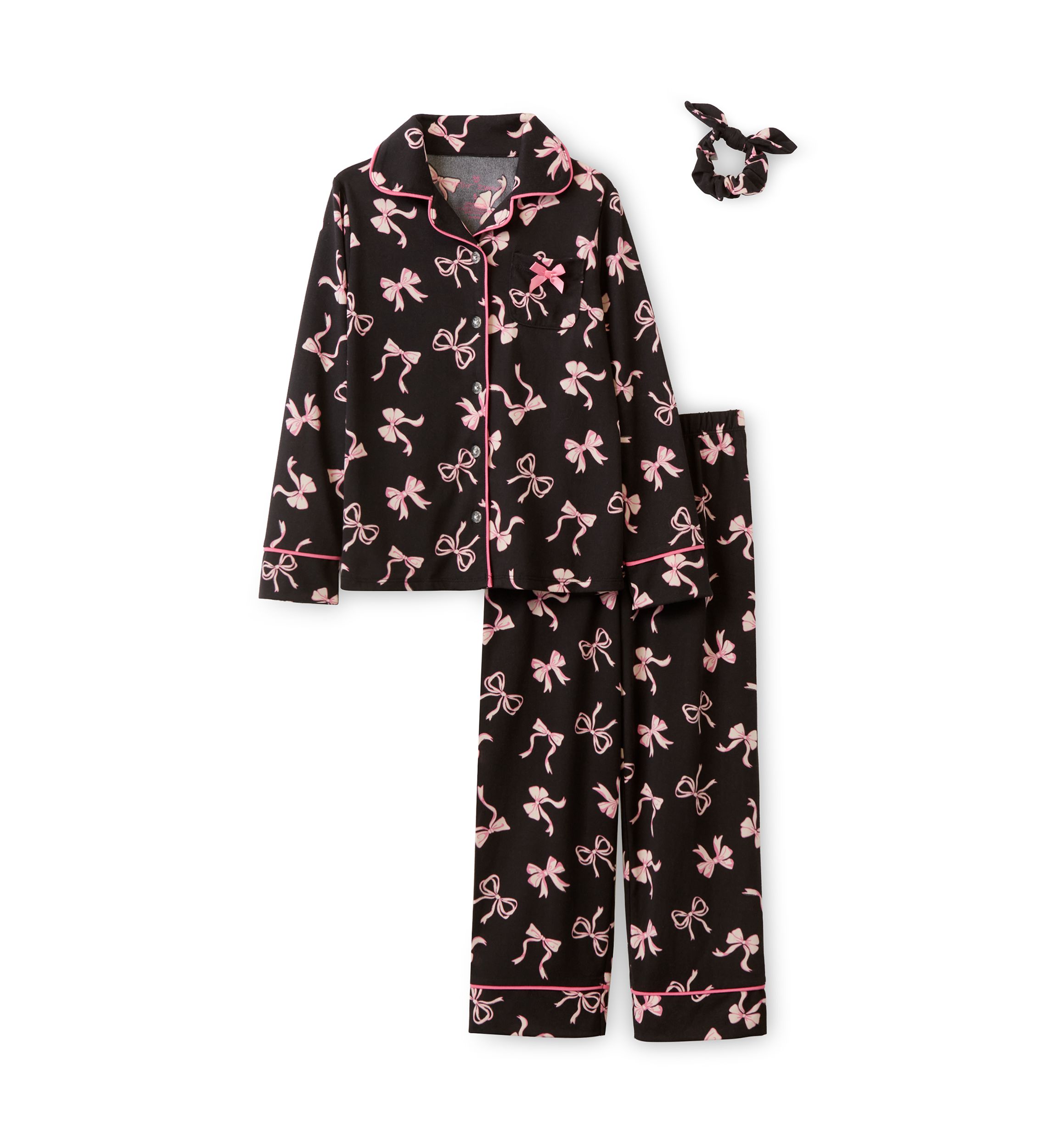 Girls 4-6x 3-Piece Pajama Set
