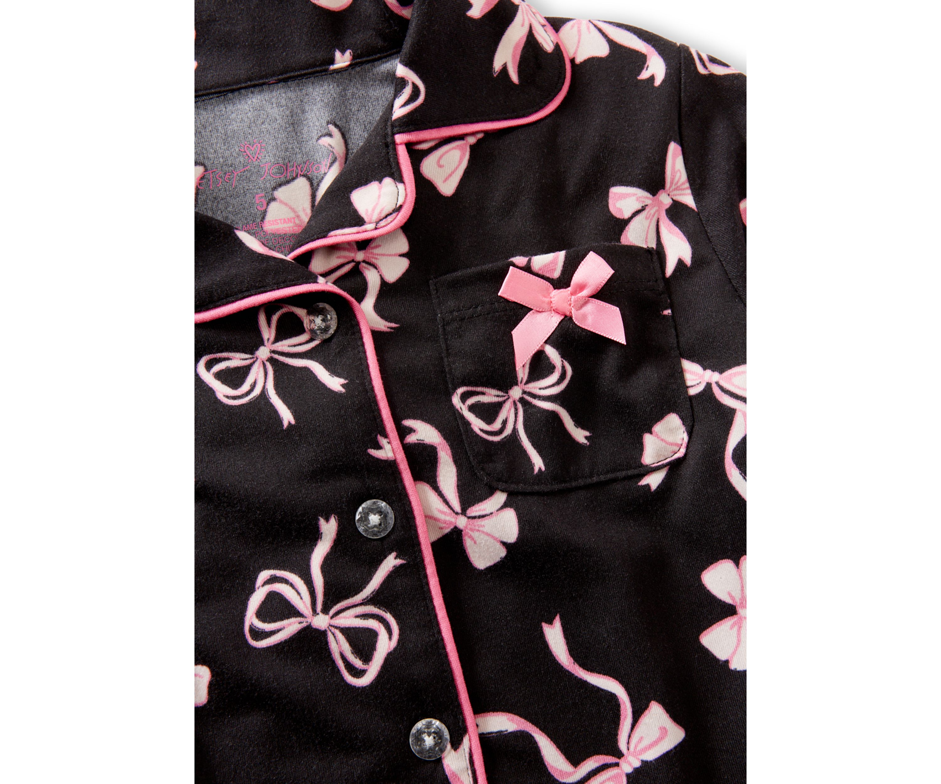 Girls 4-6x 3-Piece Pajama Set