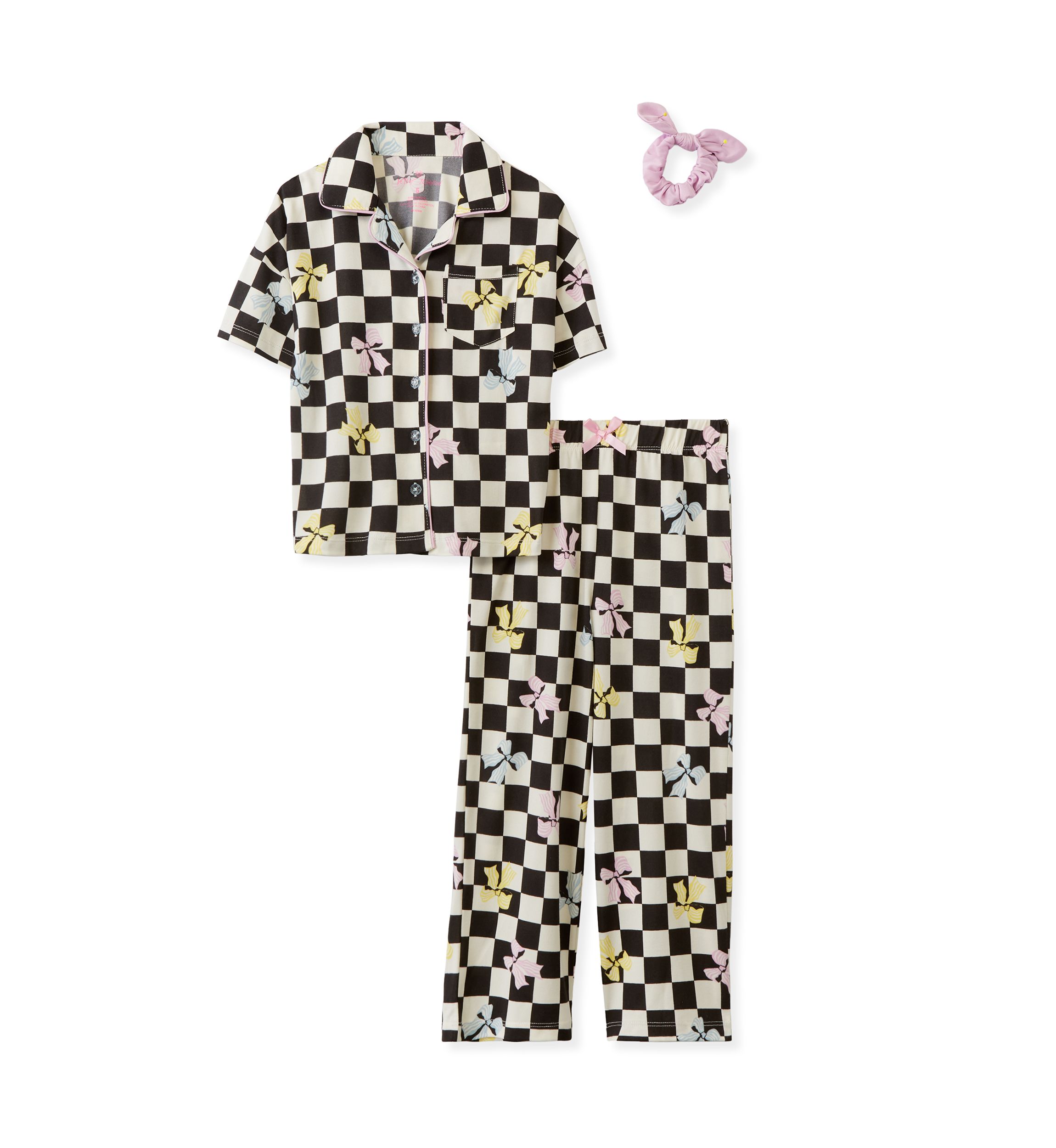 Girls 4-6x 3-Piece Pajama Set