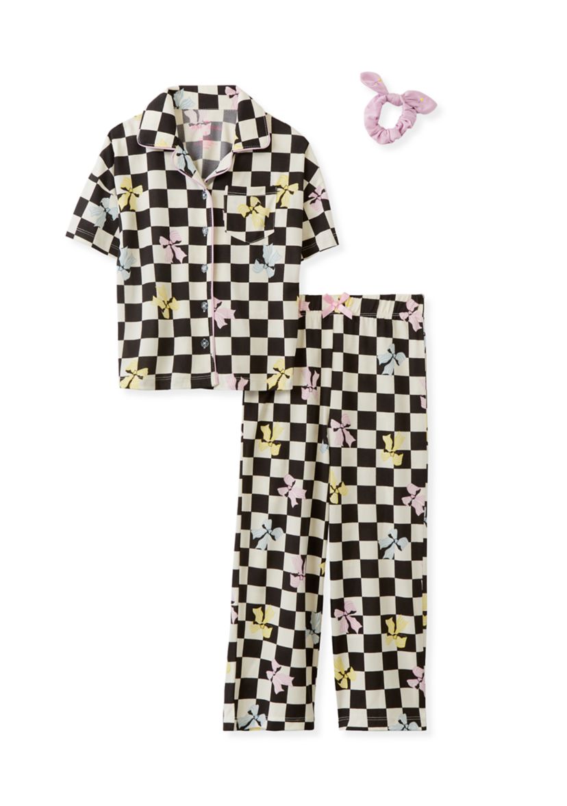 Girls 4-6x 3-Piece Pajama Set