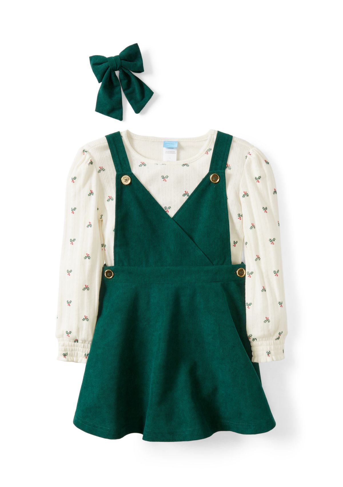 Girls 4-6x 2 Piece Jumper Set