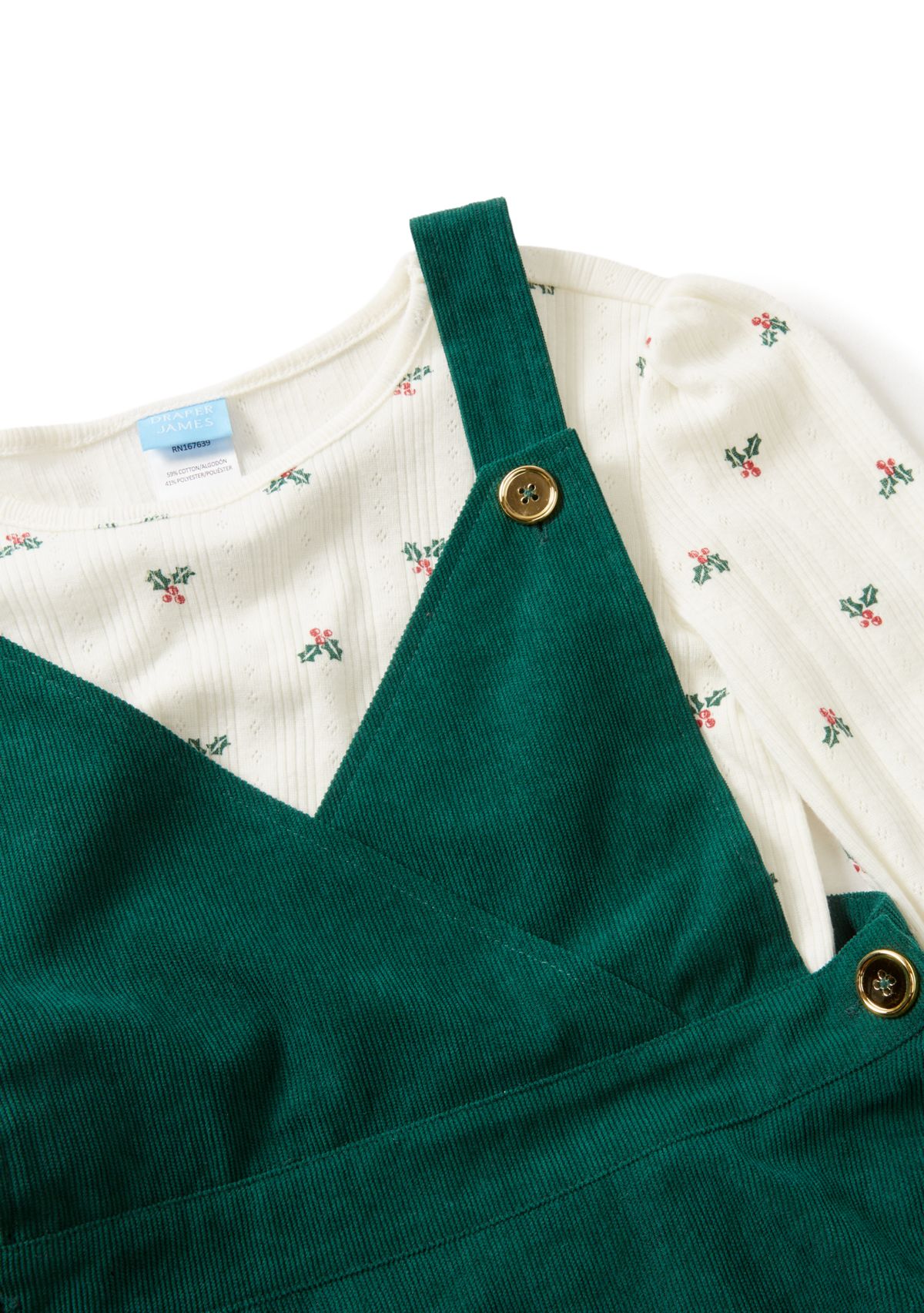 Girls 4-6x 2 Piece Jumper Set