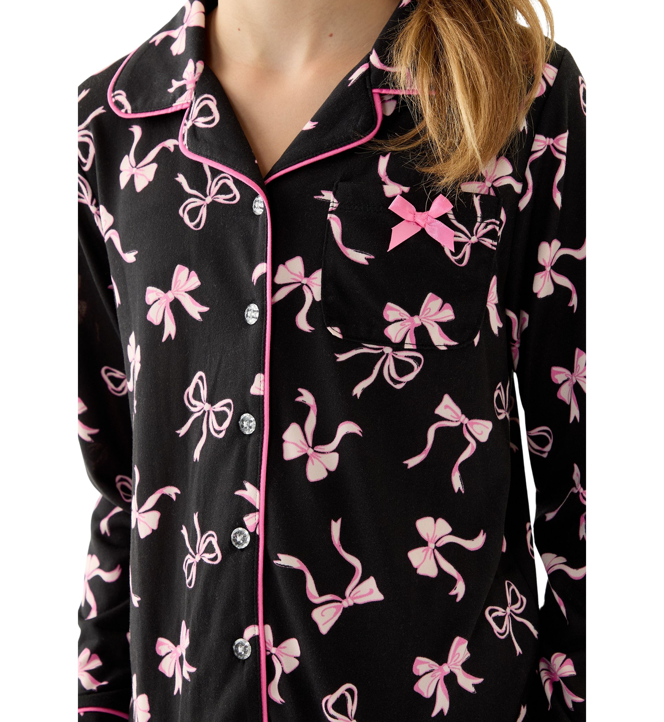 Girls 7-12 3-Piece Pajama Set