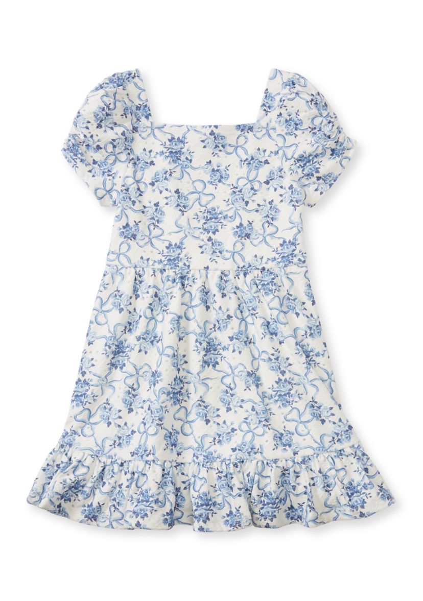 Draper James Girls 4-6x Floral Dress and Denim Jacket Set | Belk