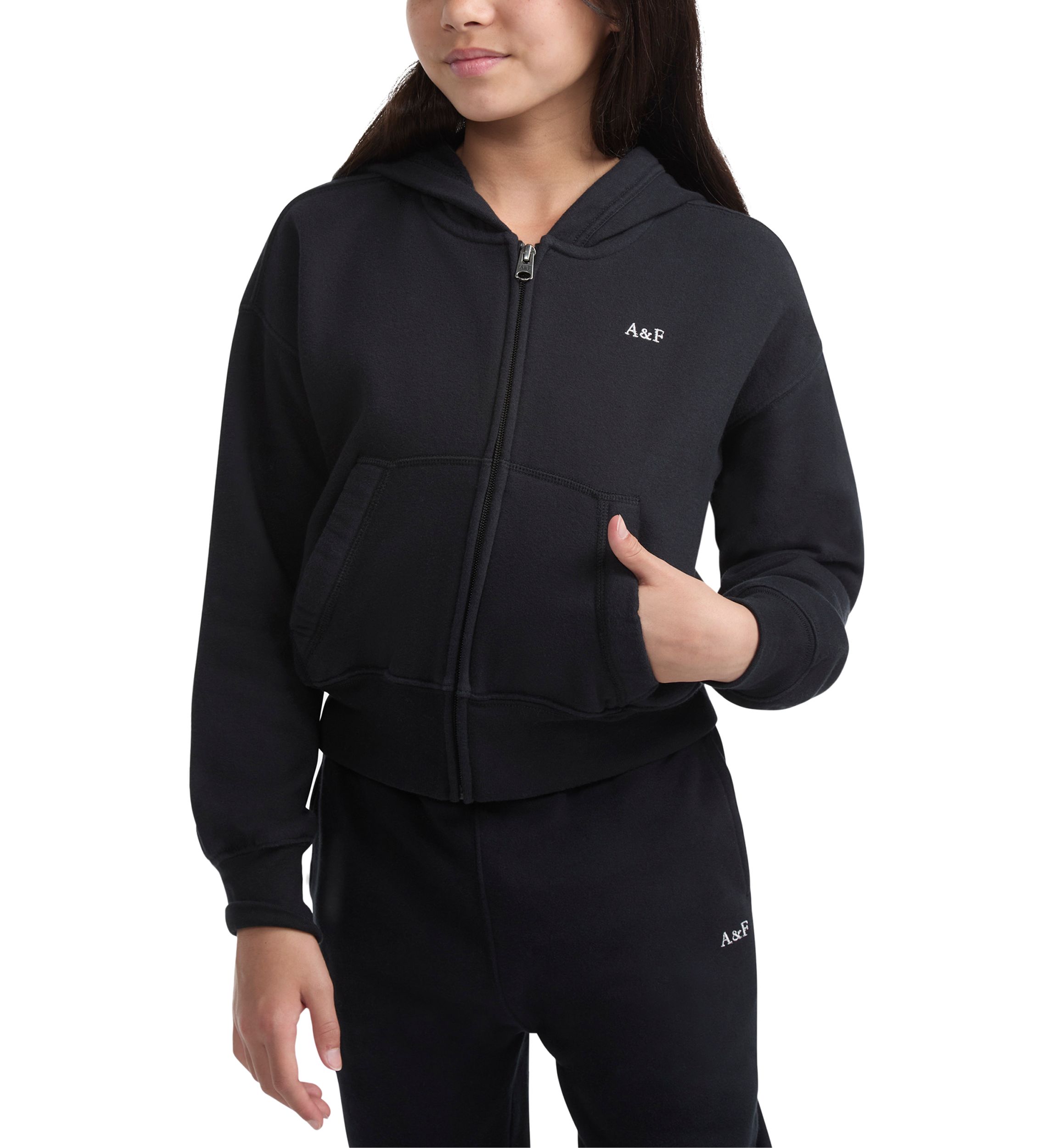essential full-zip hoodie