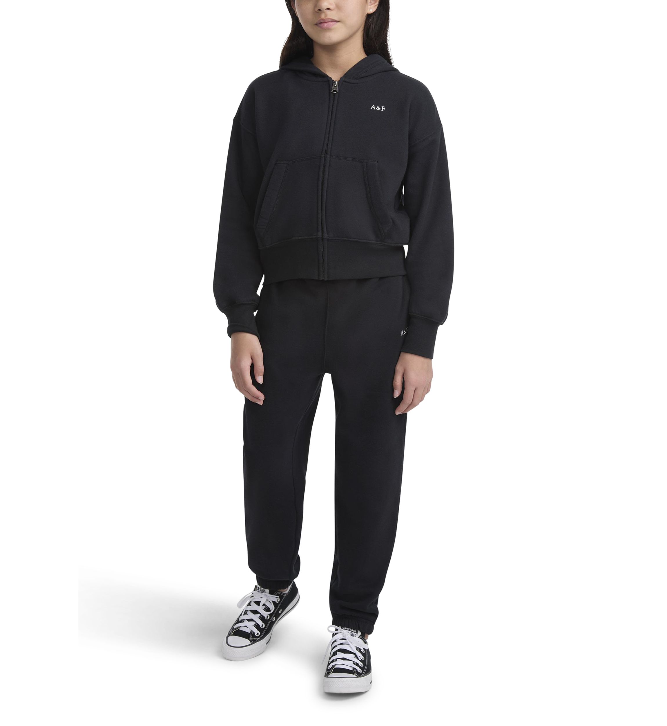 essential full-zip hoodie