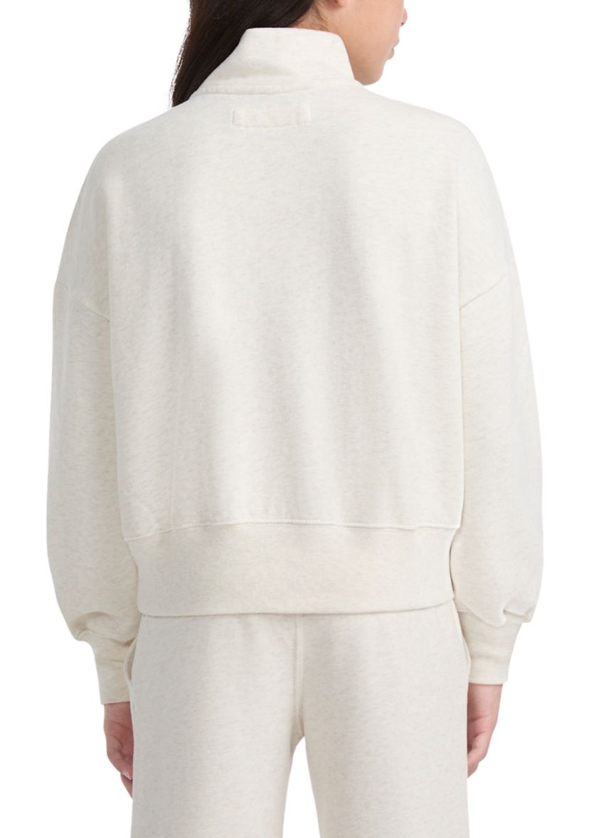 essential 1/4 zip pullover