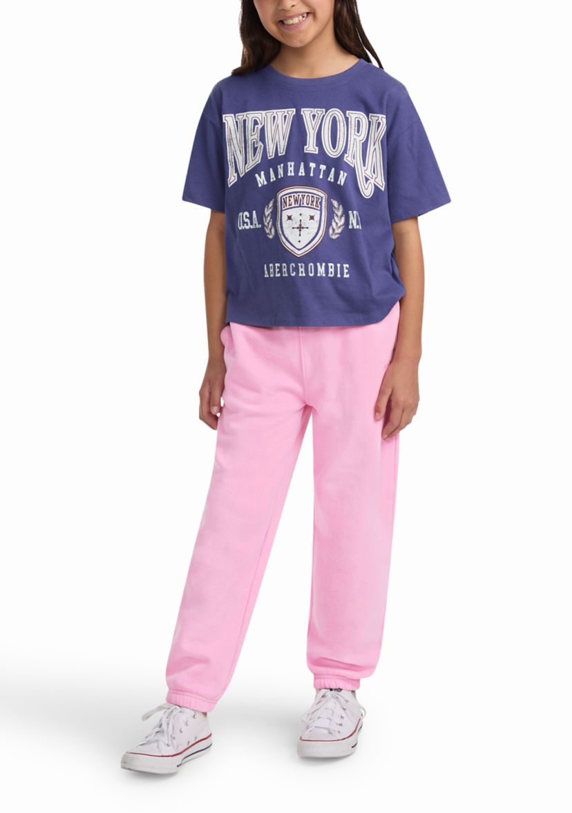 cotton blend essential joggers