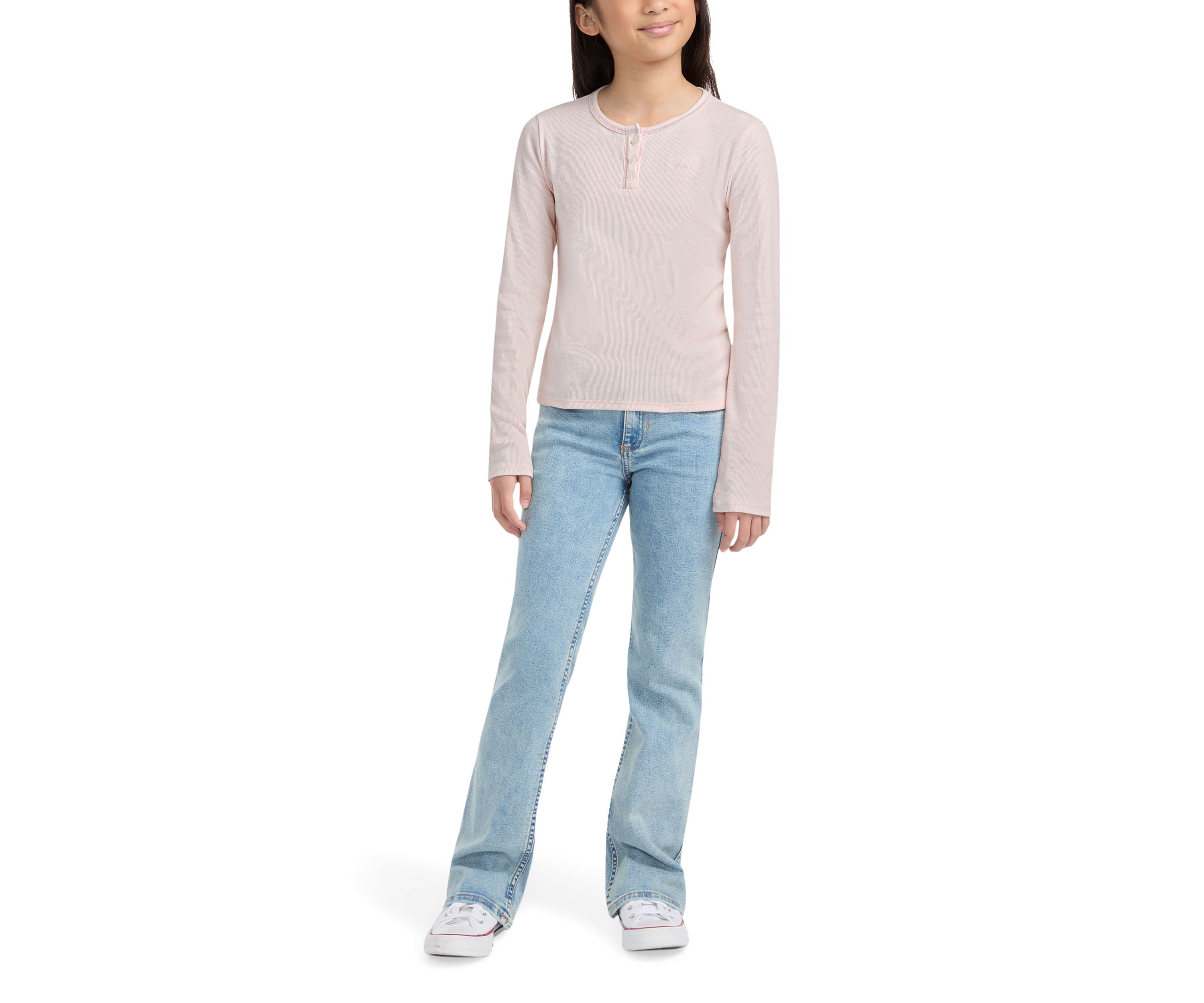essential long sleeve henley