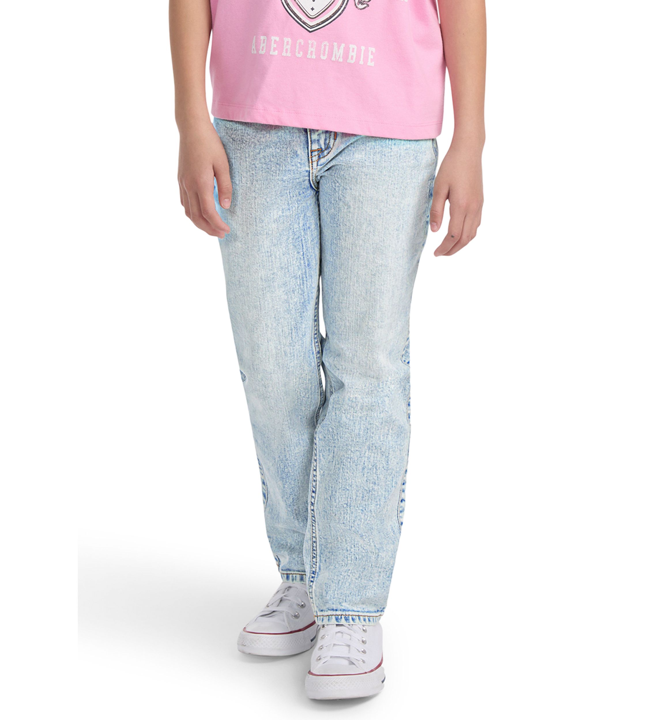 high rise 90s straight jeans