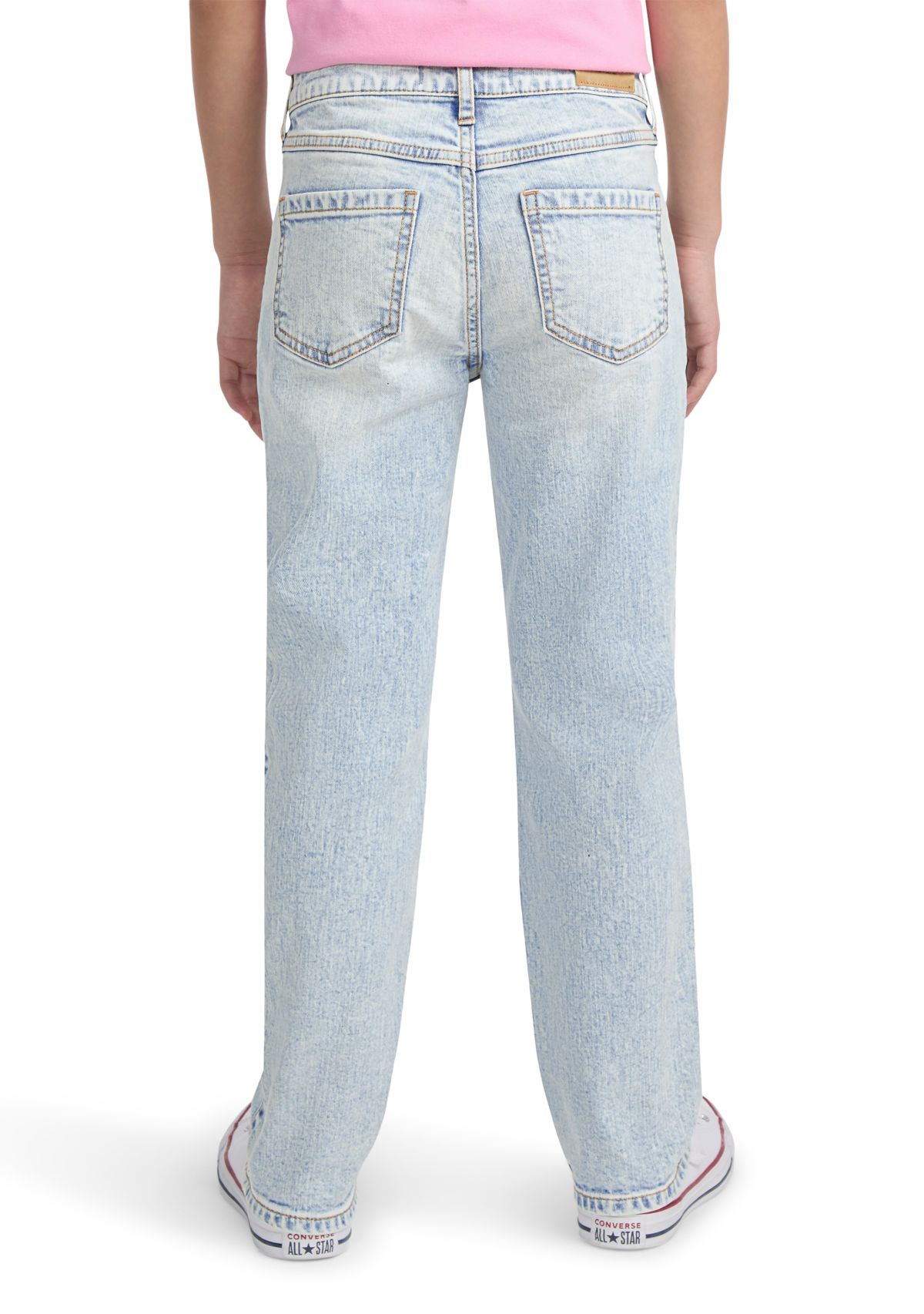 high rise 90s straight jeans