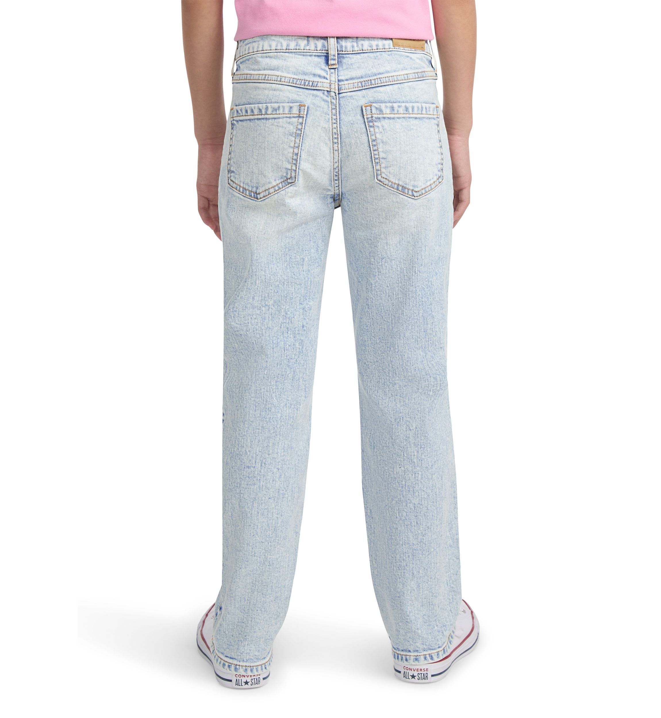high rise 90s straight jeans