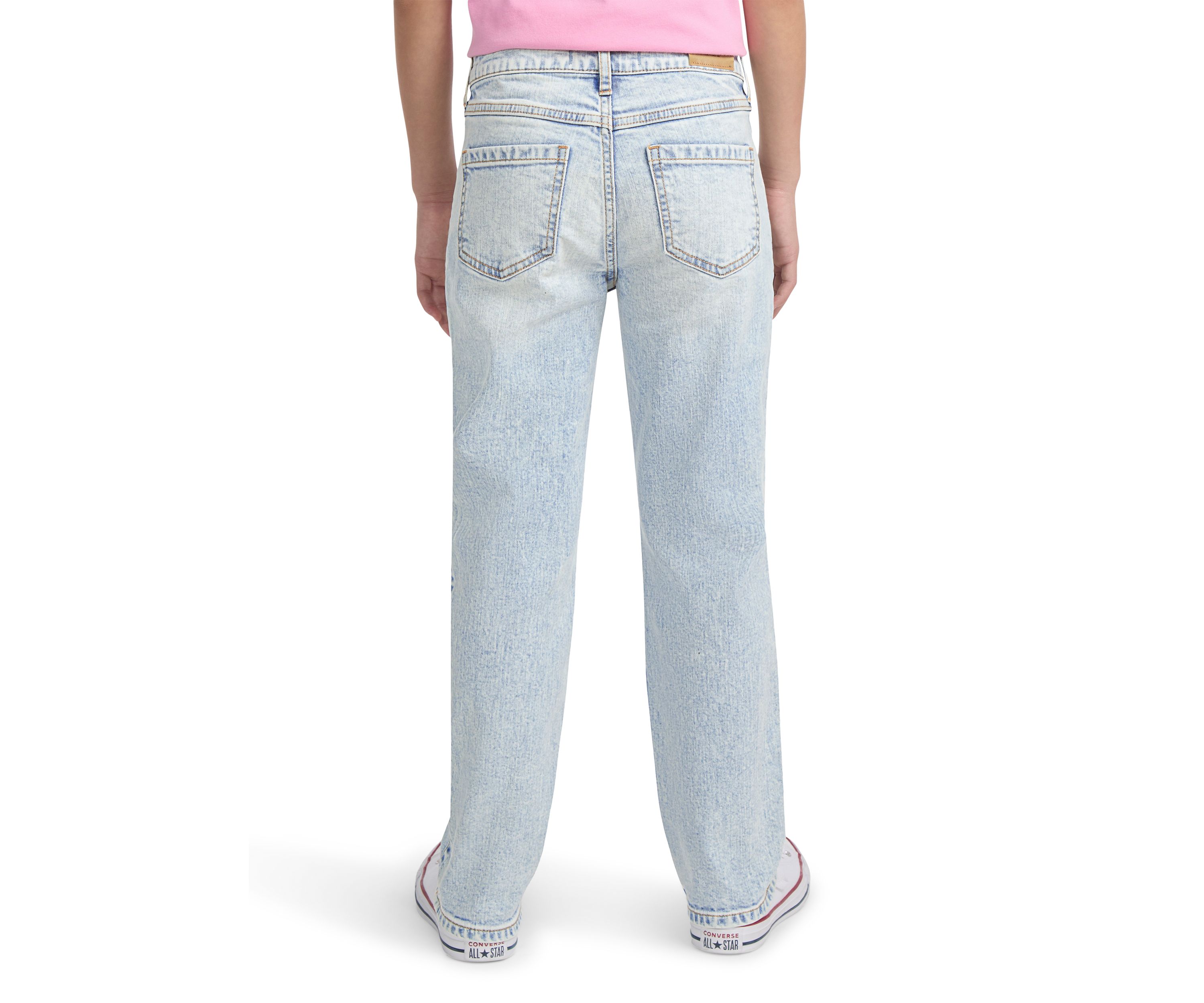high rise 90s straight jeans