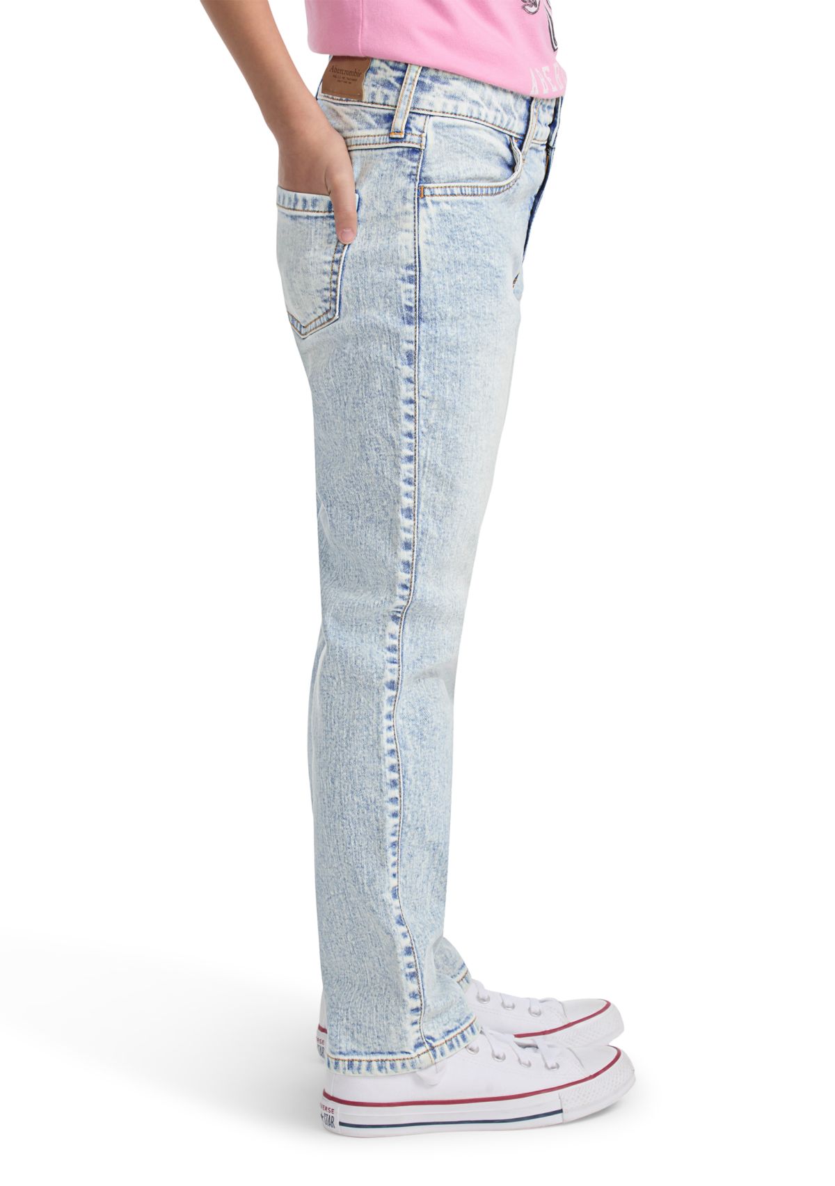 high rise 90s straight jeans